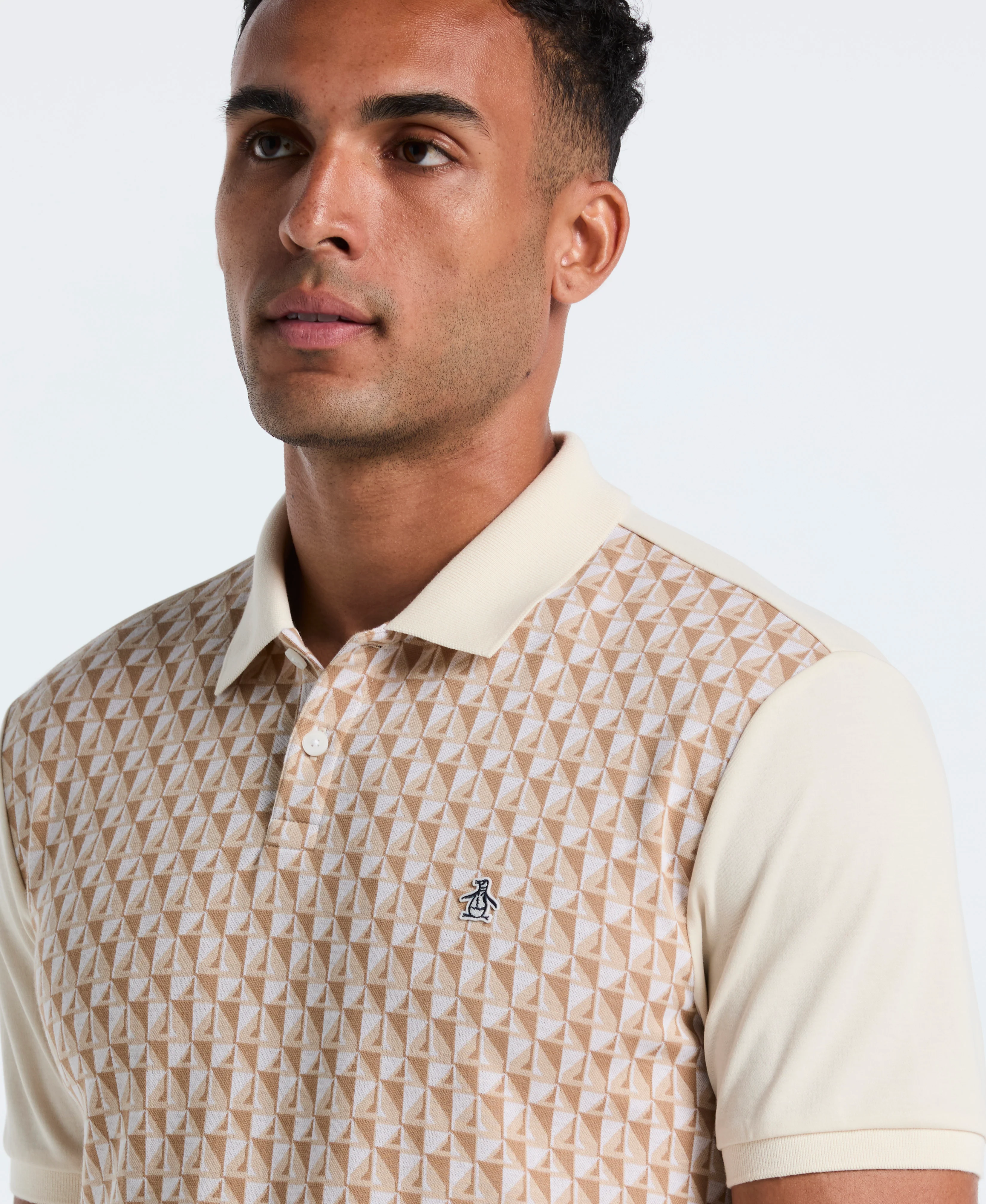 Cotton Martini Print Polo - Image 3