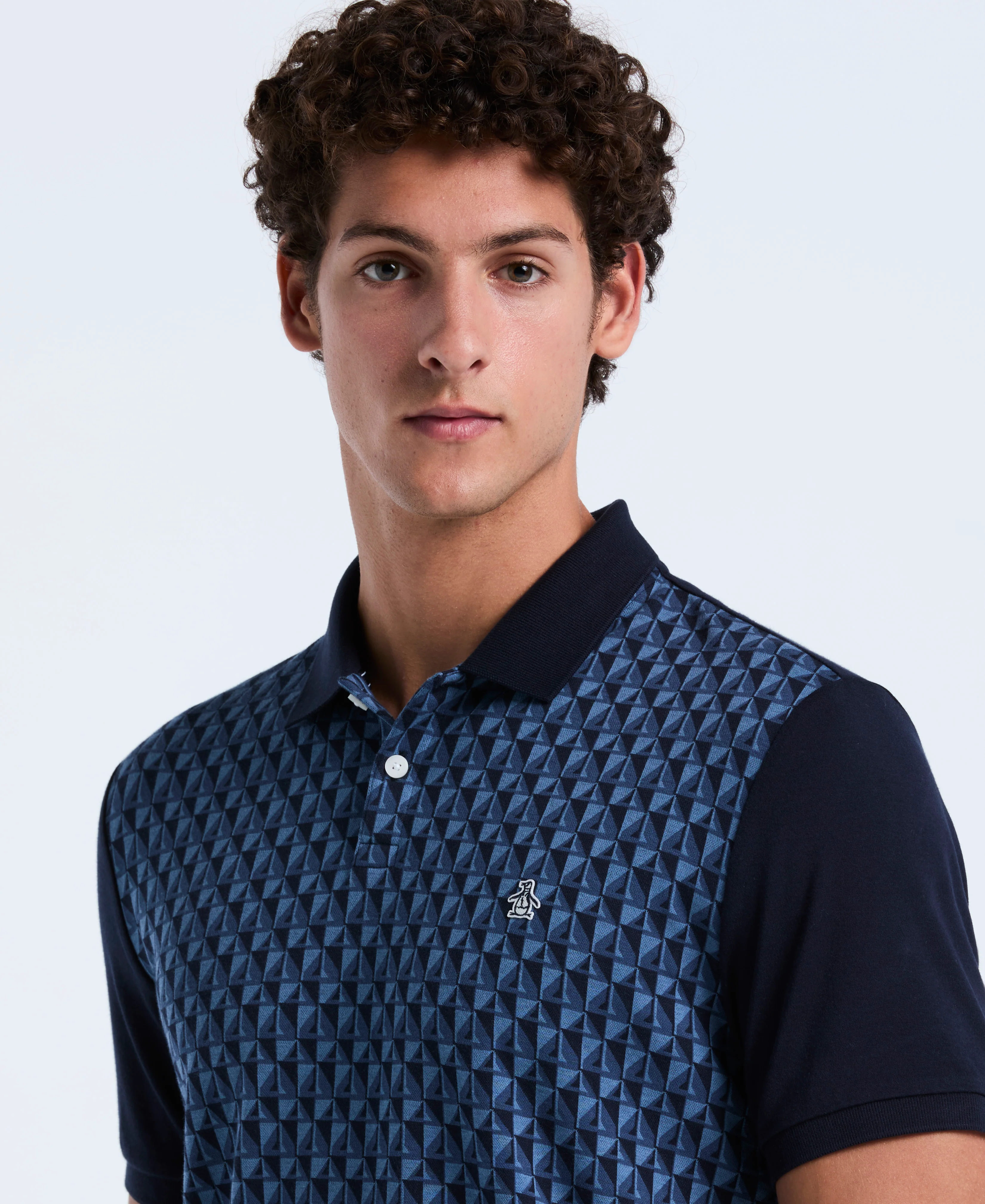 Cotton Martini Print Polo - Image 7