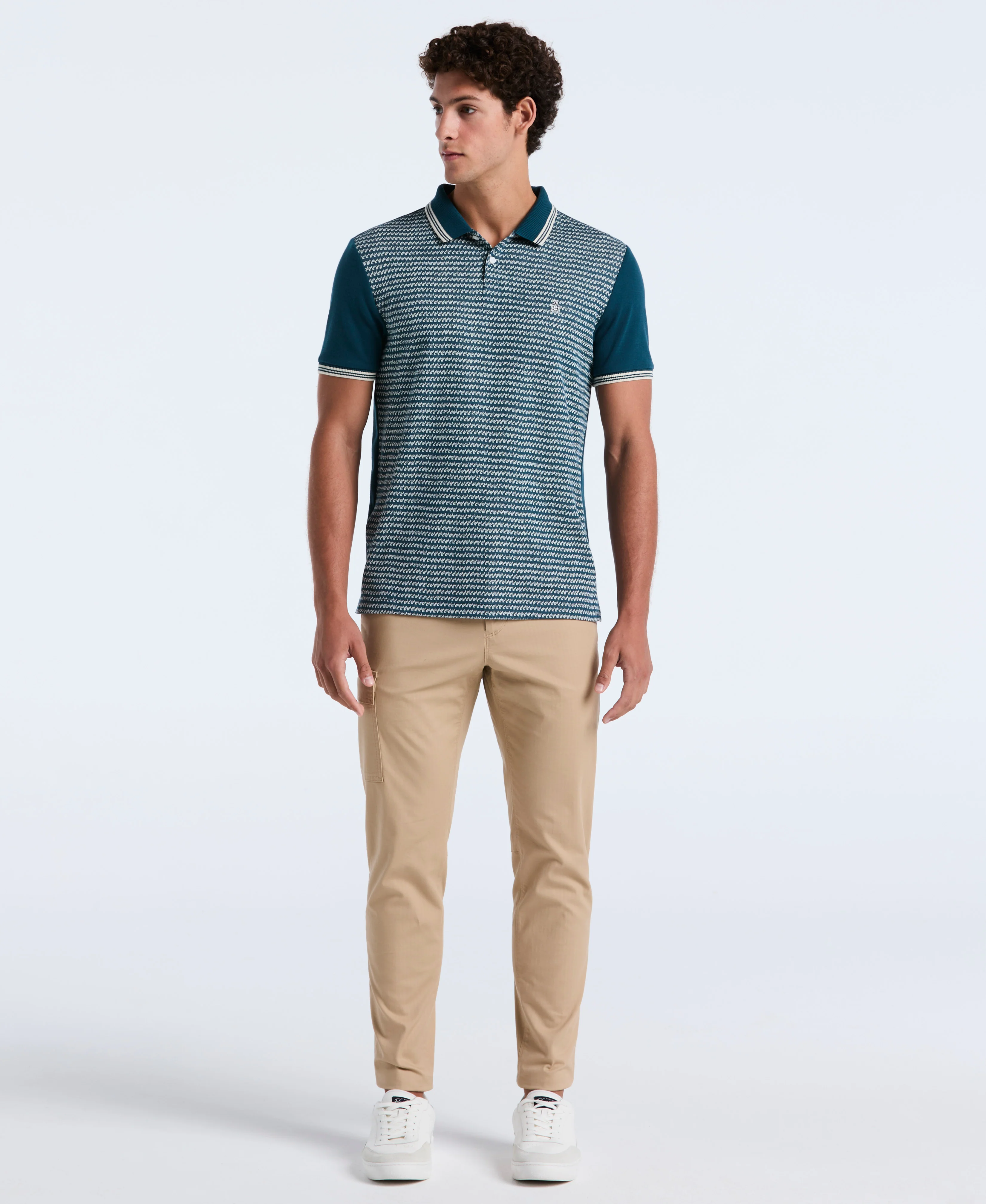 Mini Striped Jacquard Polo - Image 4