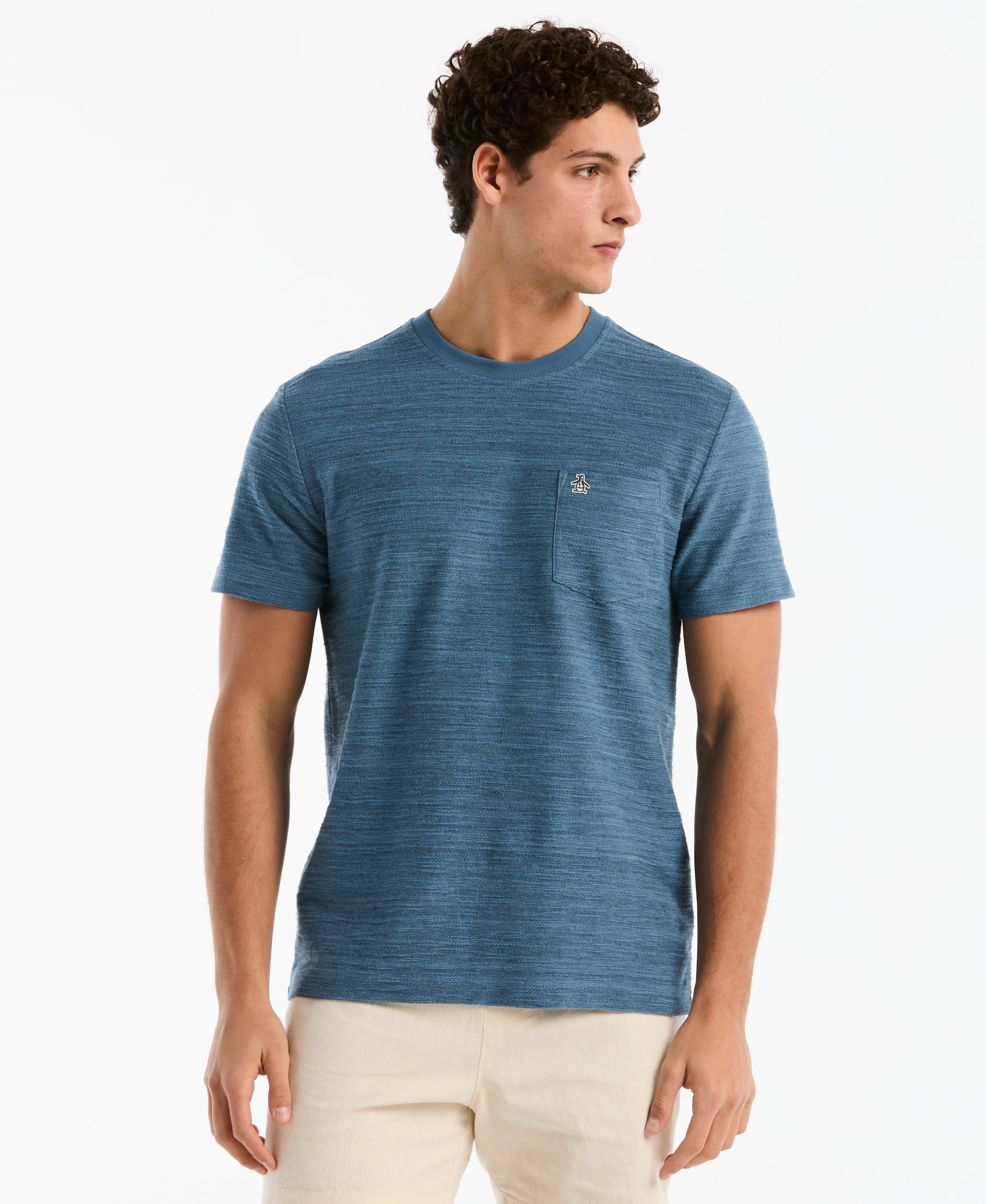 Slub Space Dye Cotton Tee