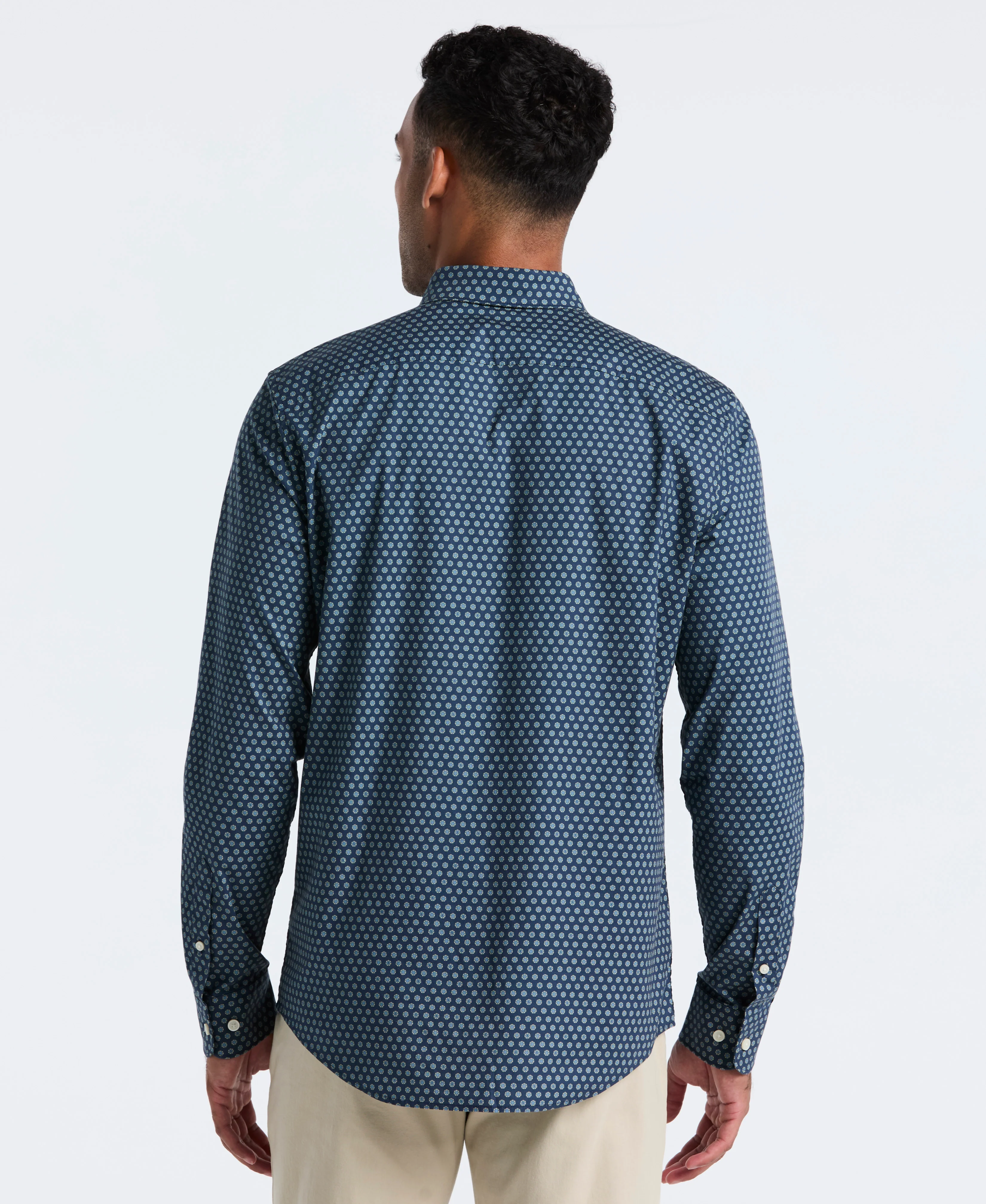 Cotton Chip Print Shirt - Image 2