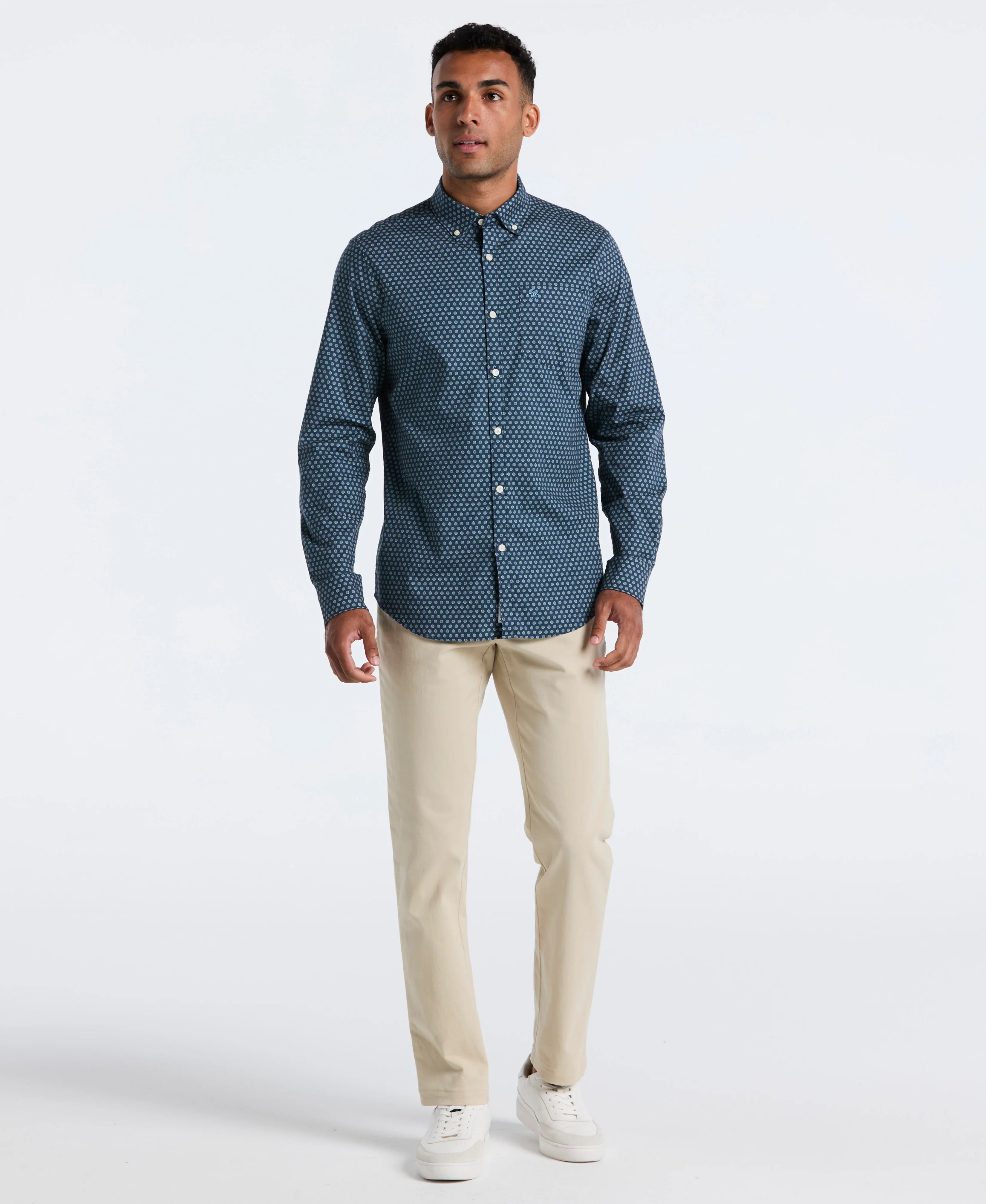 Cotton Chip Print Shirt - Image 4
