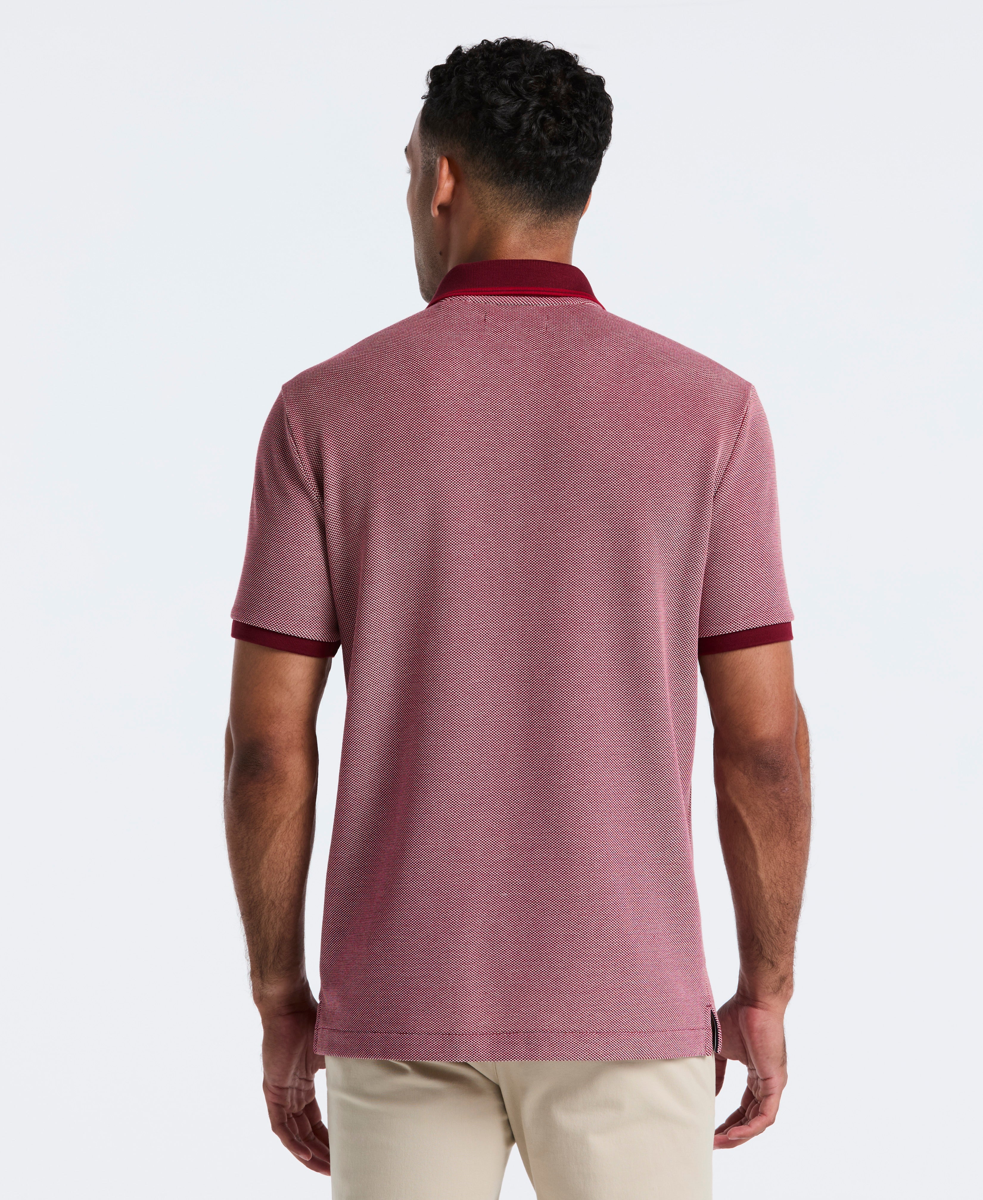 Cotton Tricolor Pique Polo - Image 2
