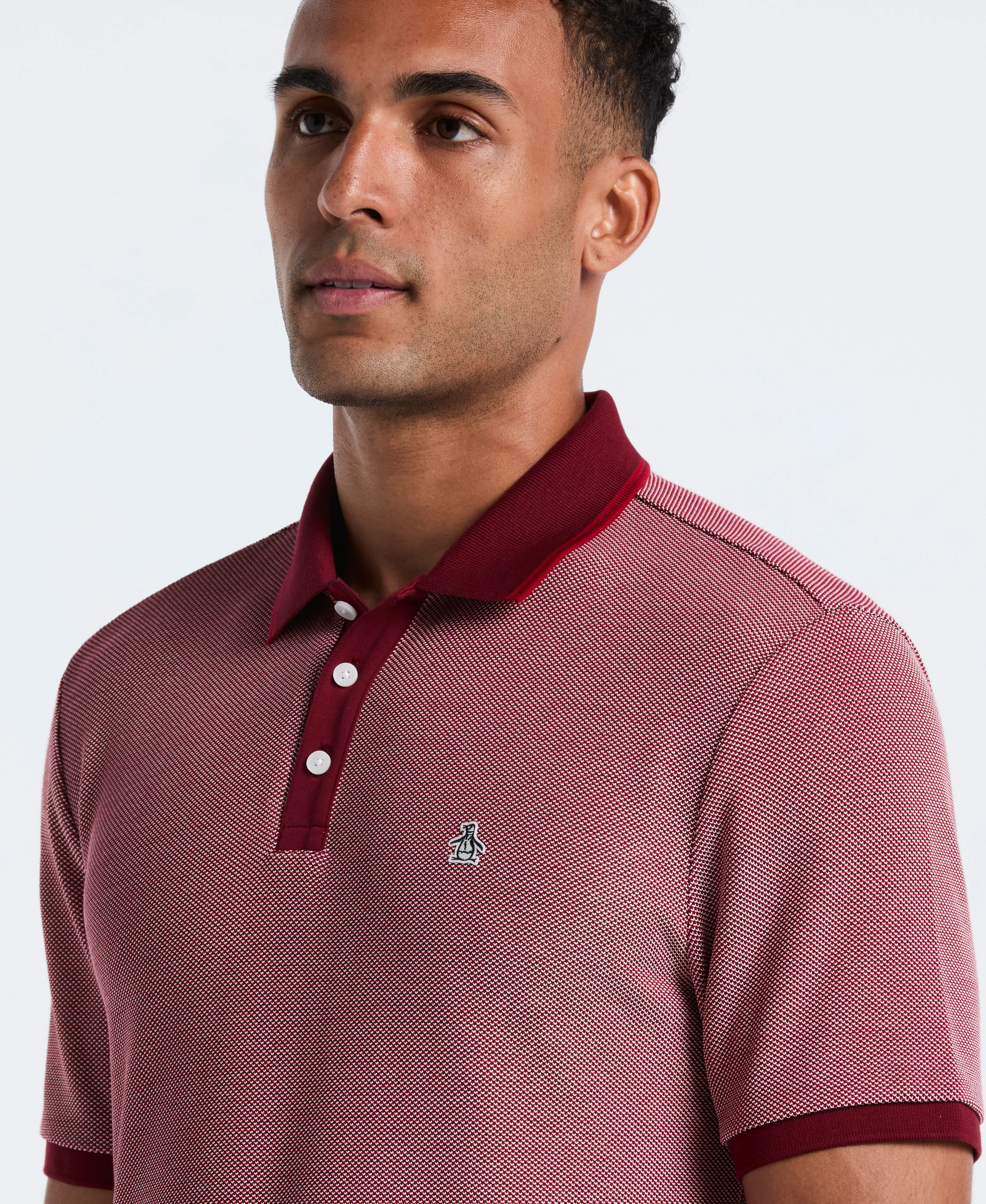 Cotton Tricolor Pique Polo - Image 3