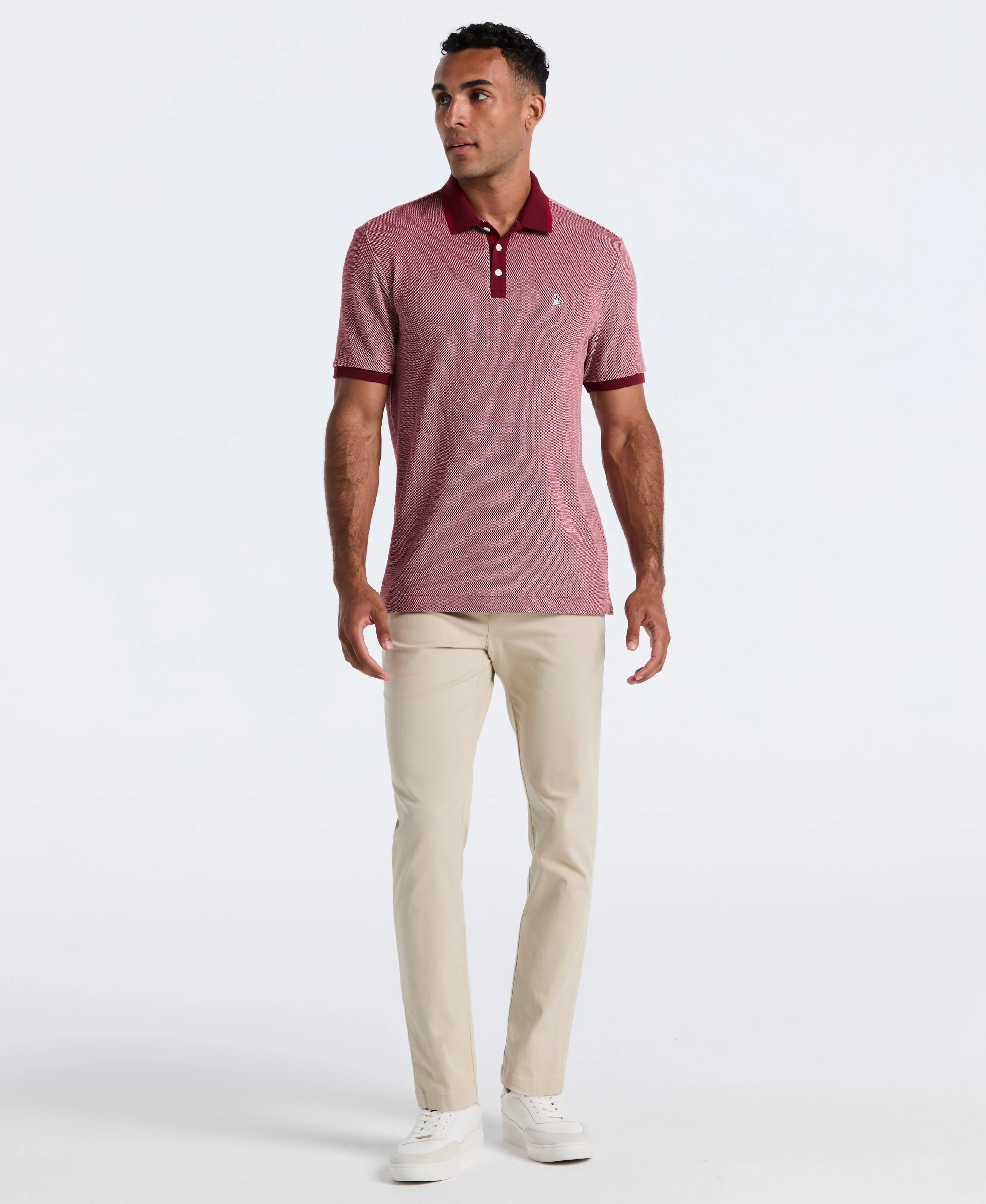 Cotton Tricolor Pique Polo - Image 4