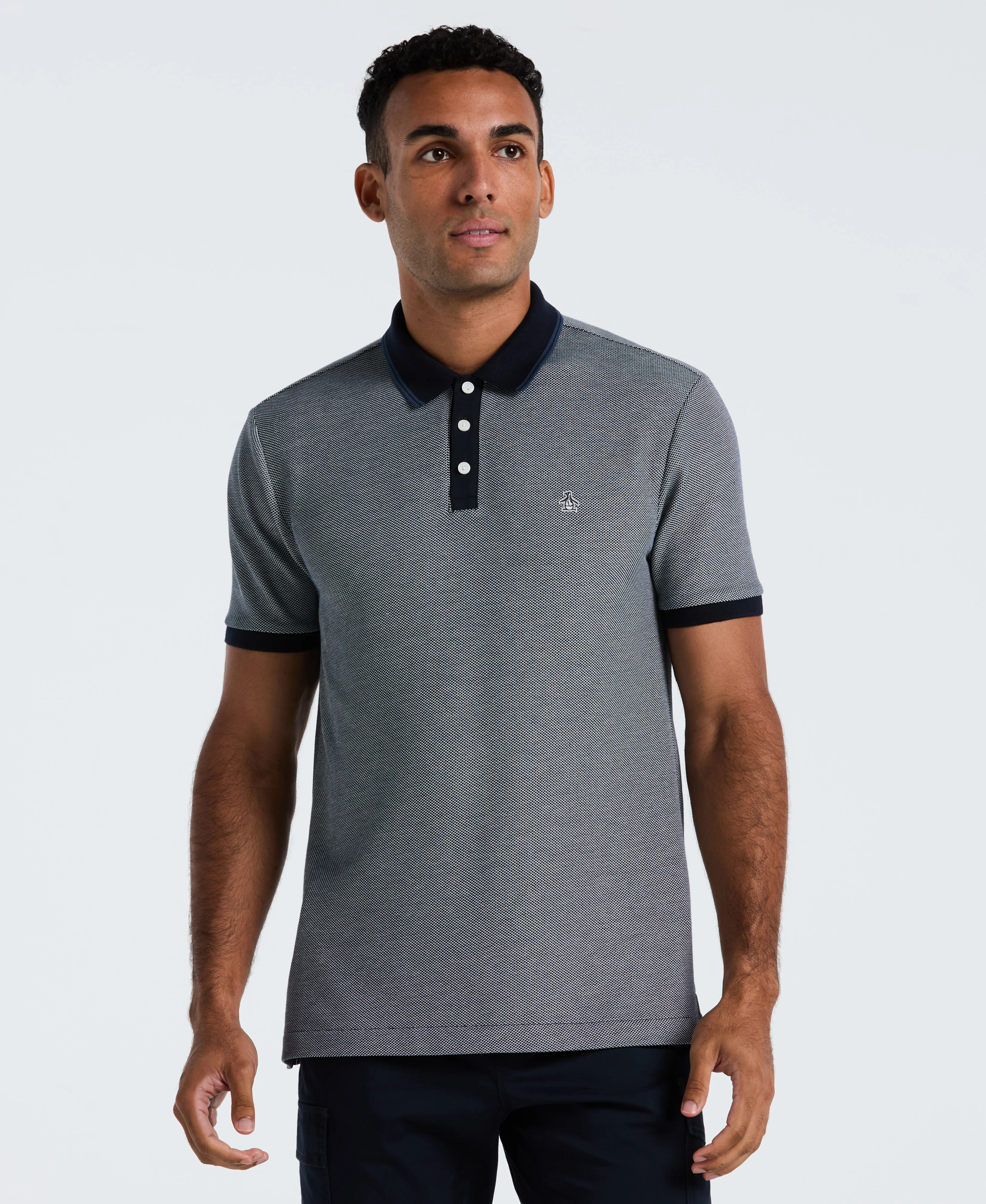 Cotton Tricolor Pique Polo - Image 5