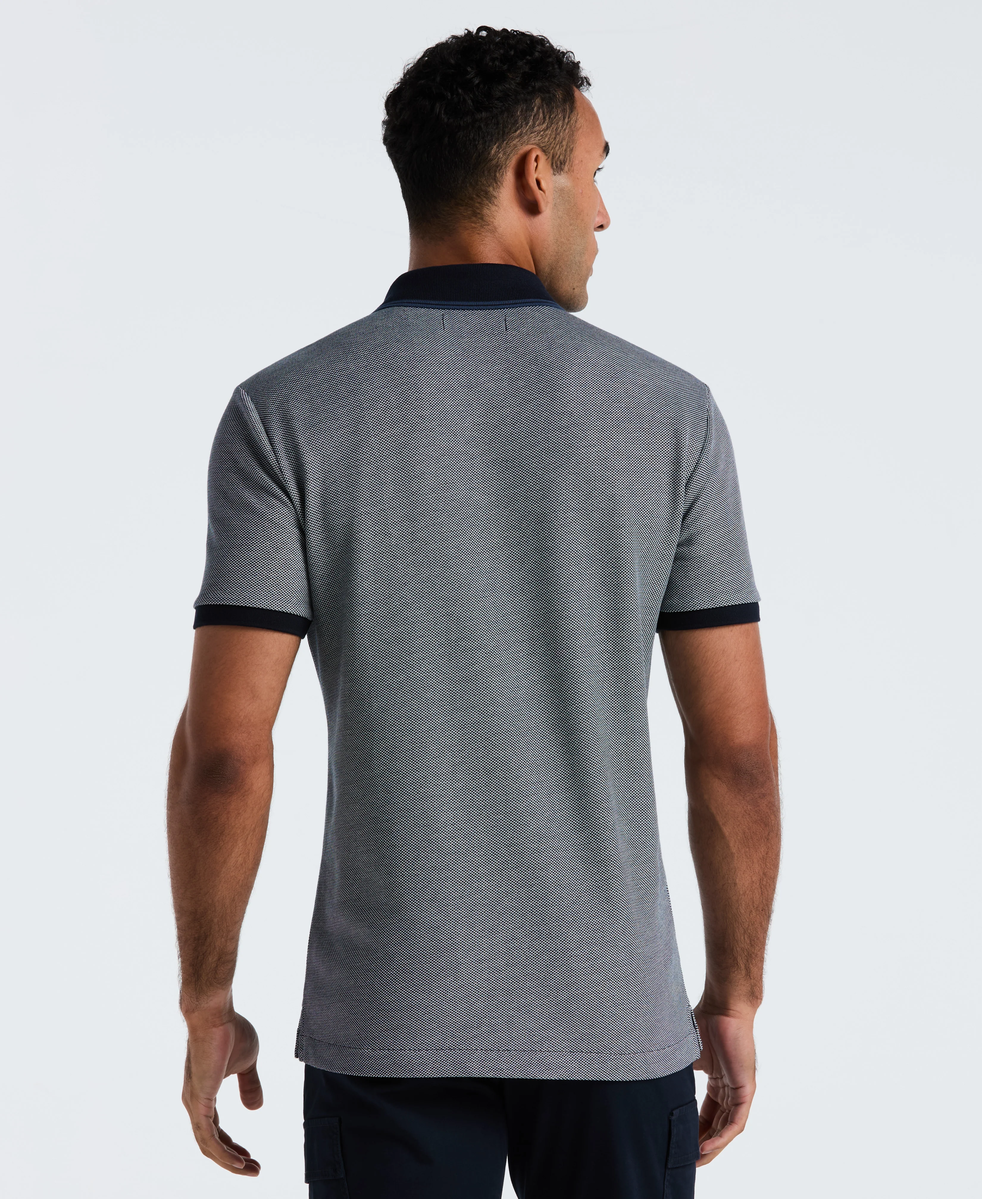 Cotton Tricolor Pique Polo - Image 6