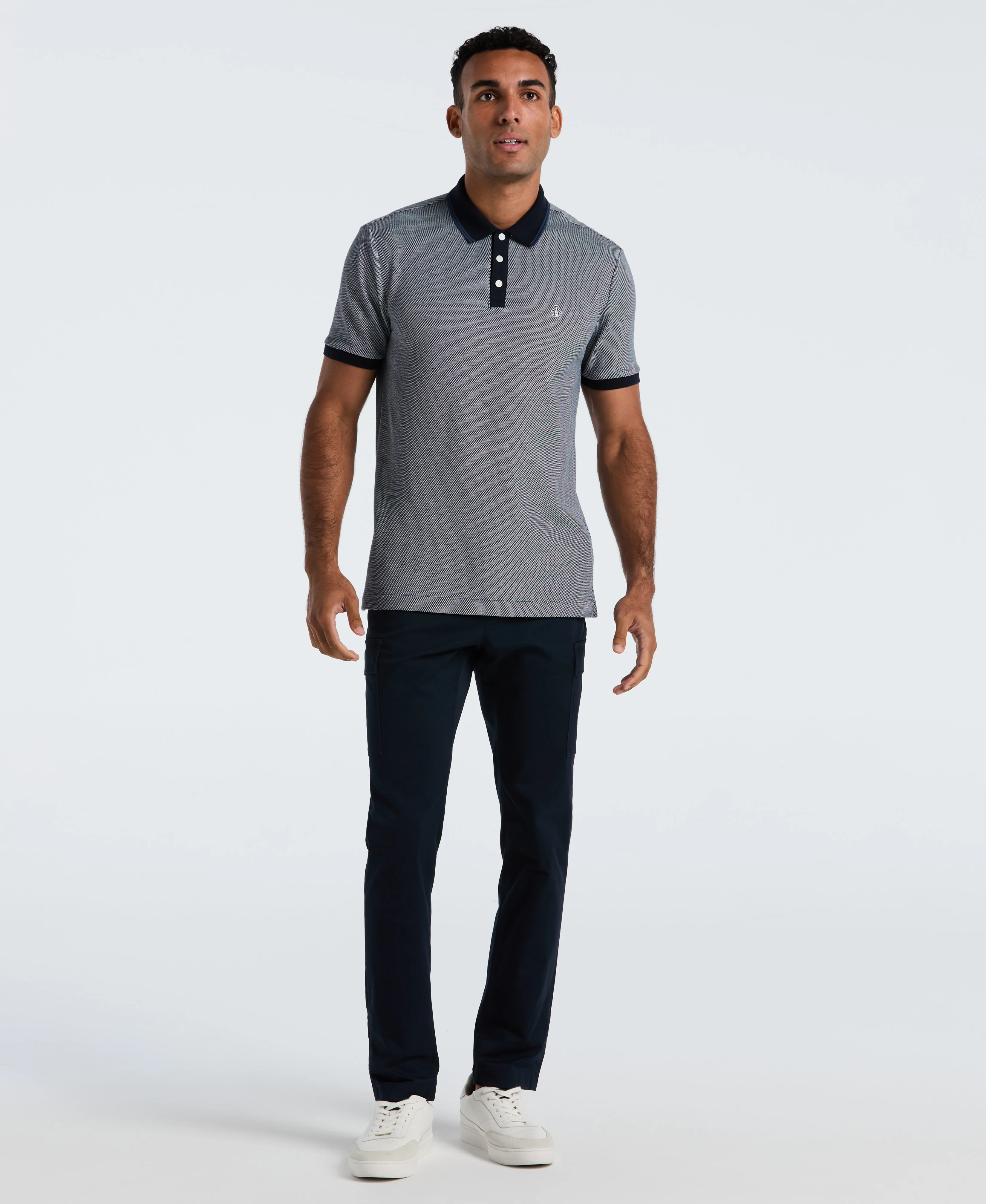 Cotton Tricolor Pique Polo - Image 8