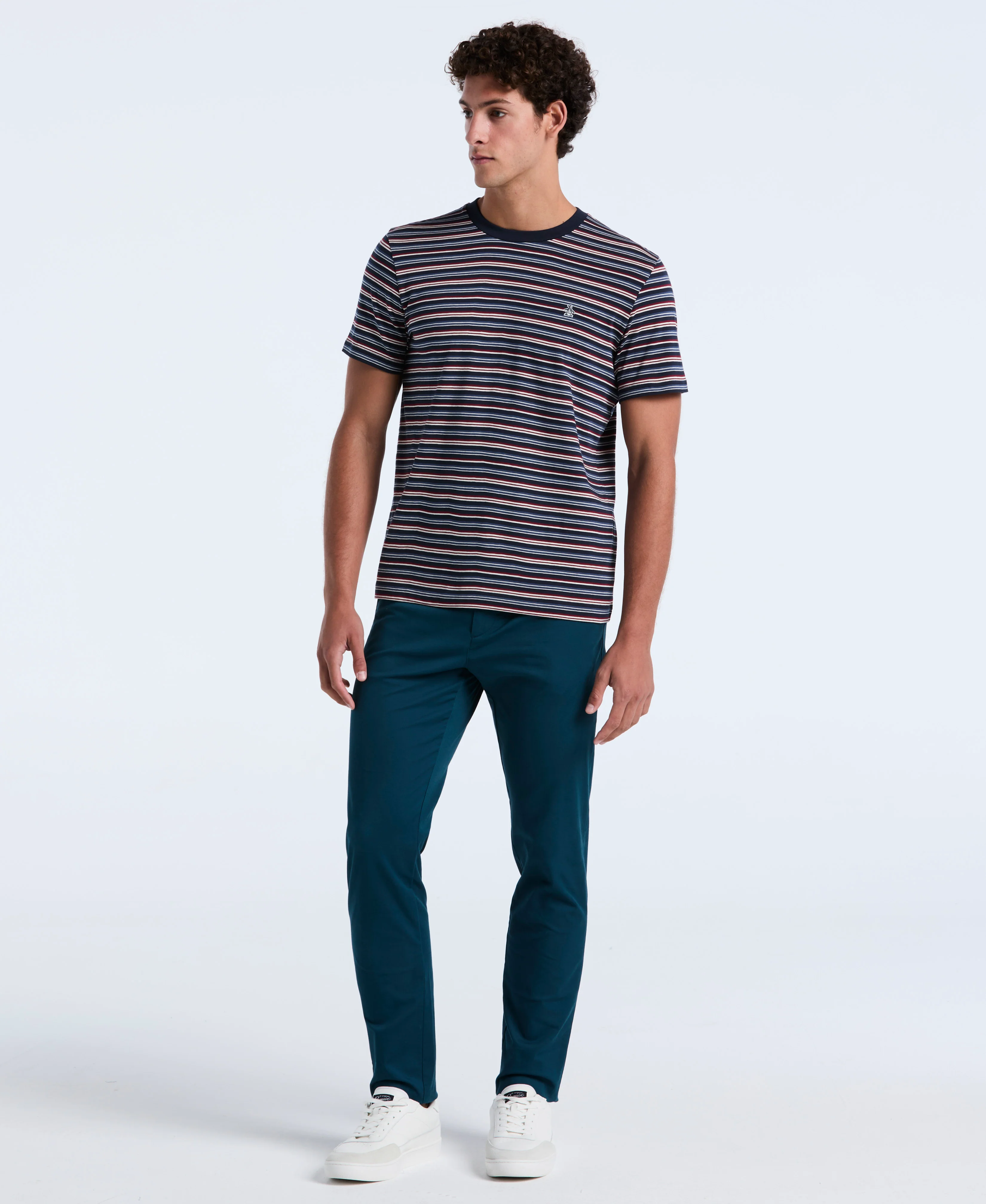 Cotton Yarn-Dyed Stripe Tee - Image 8