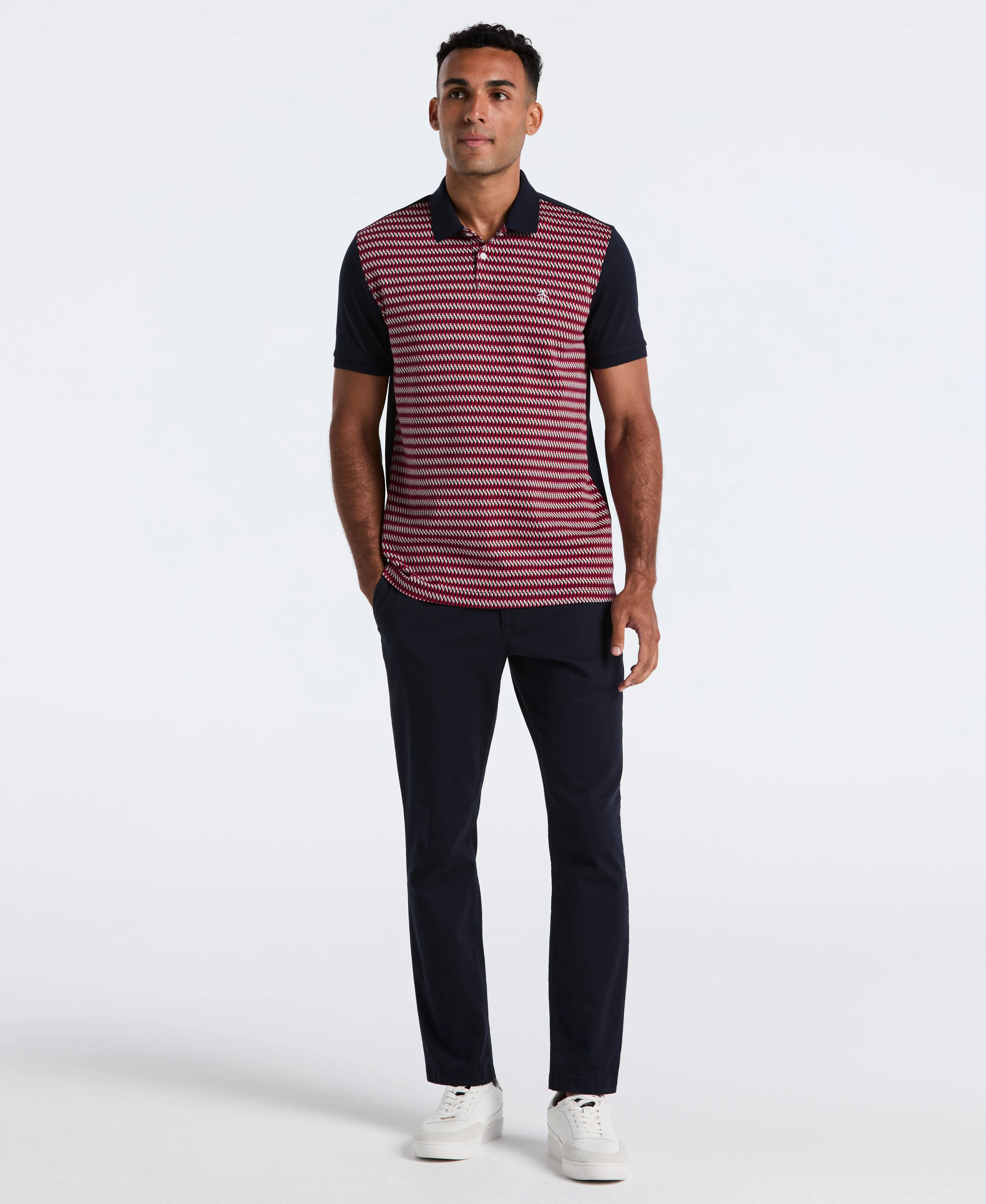 Cotton Zig Zag Polo - Image 4