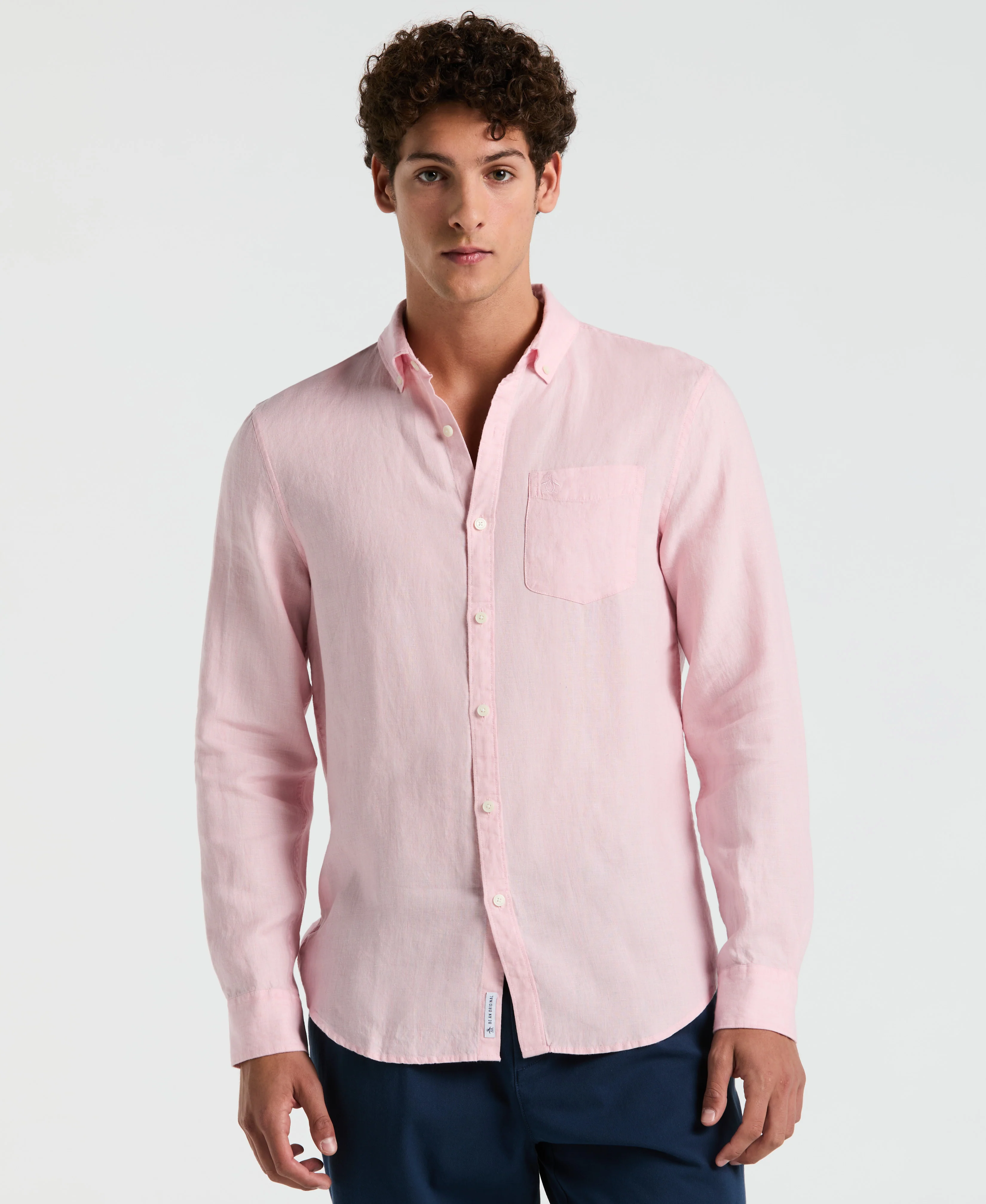 Delave Linen Long Sleeve Shirt - Image 13