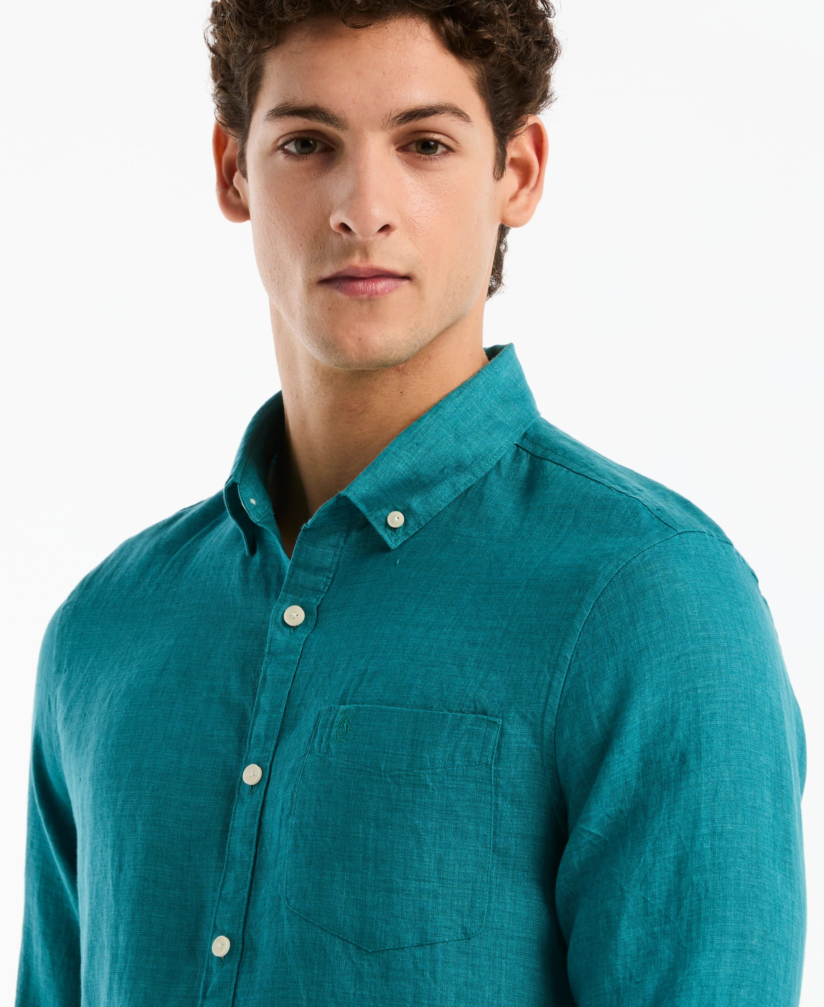 Delave Linen Long Sleeve Shirt - Image 19