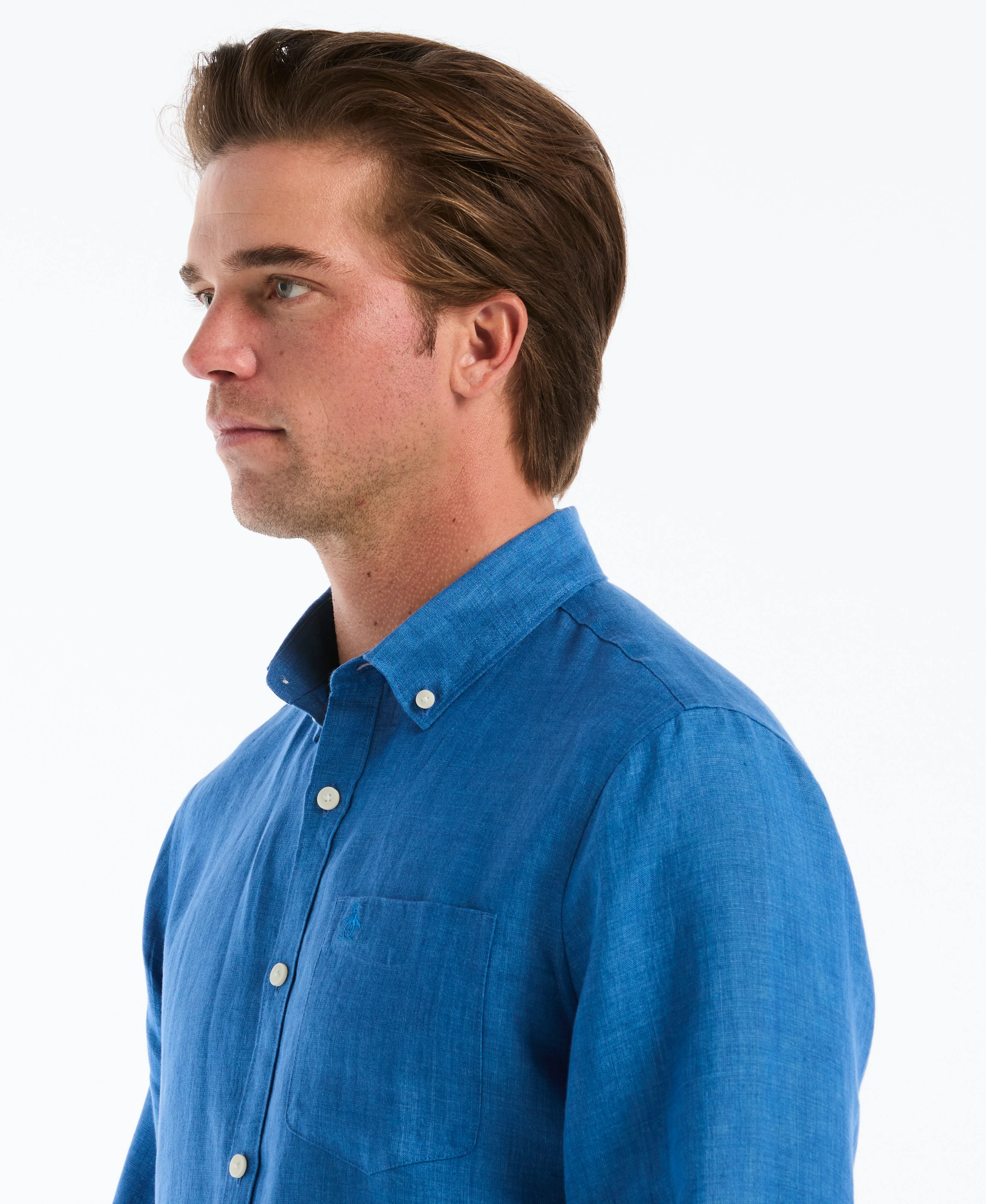 Delave Linen Long Sleeve Shirt - Image 23
