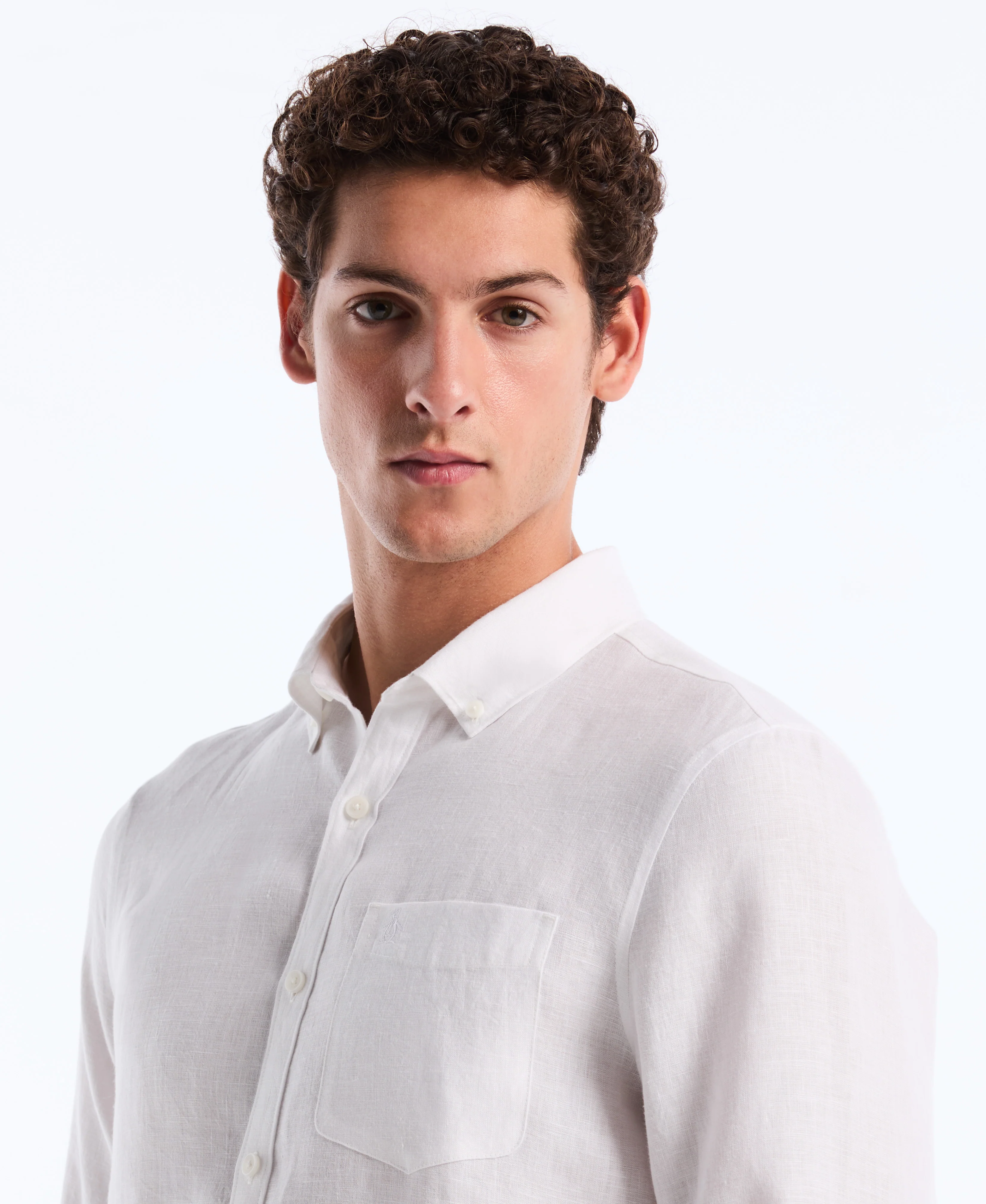 Delave Linen Long Sleeve Shirt - Image 3
