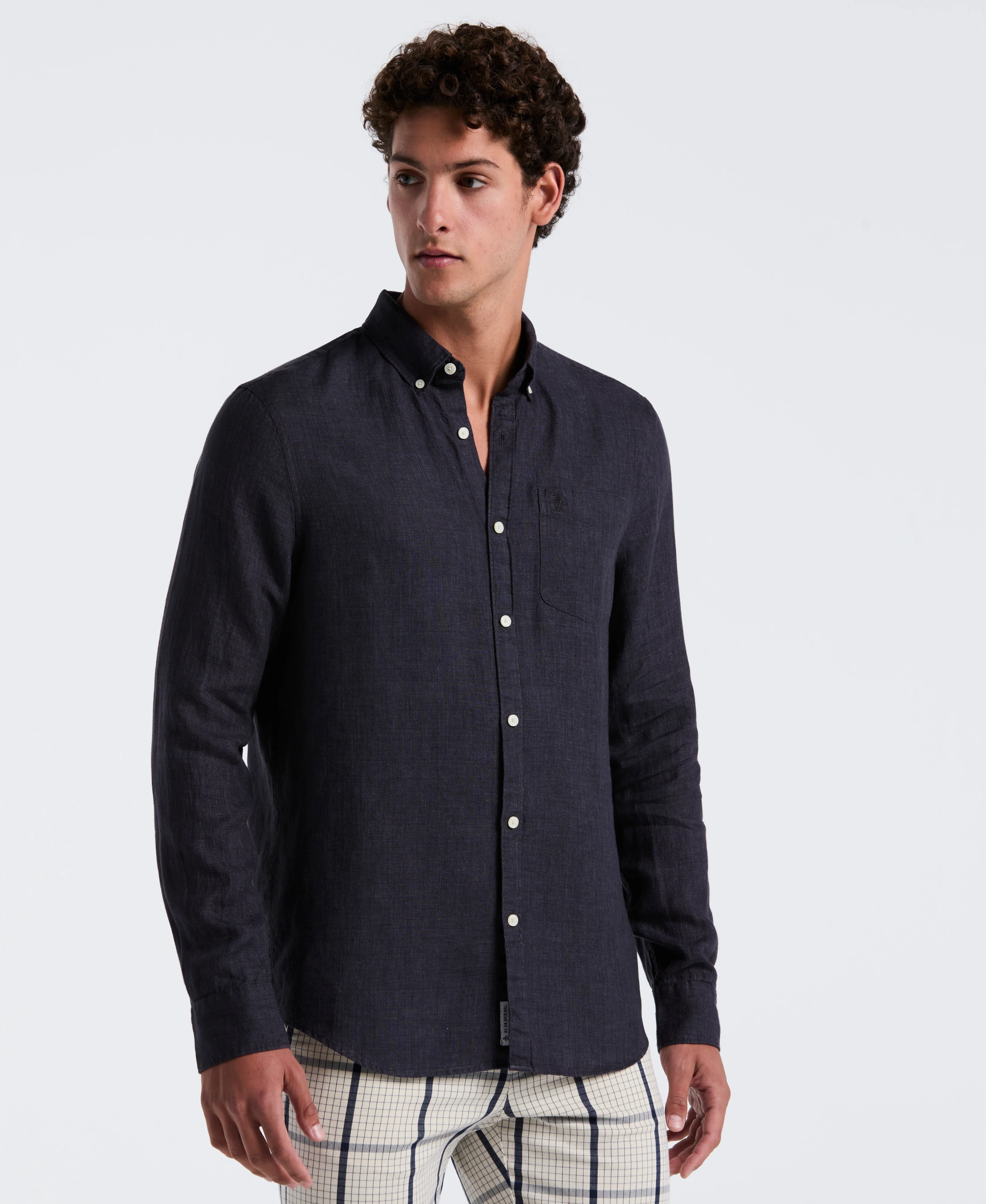 Delave Linen Long Sleeve Shirt - Image 5