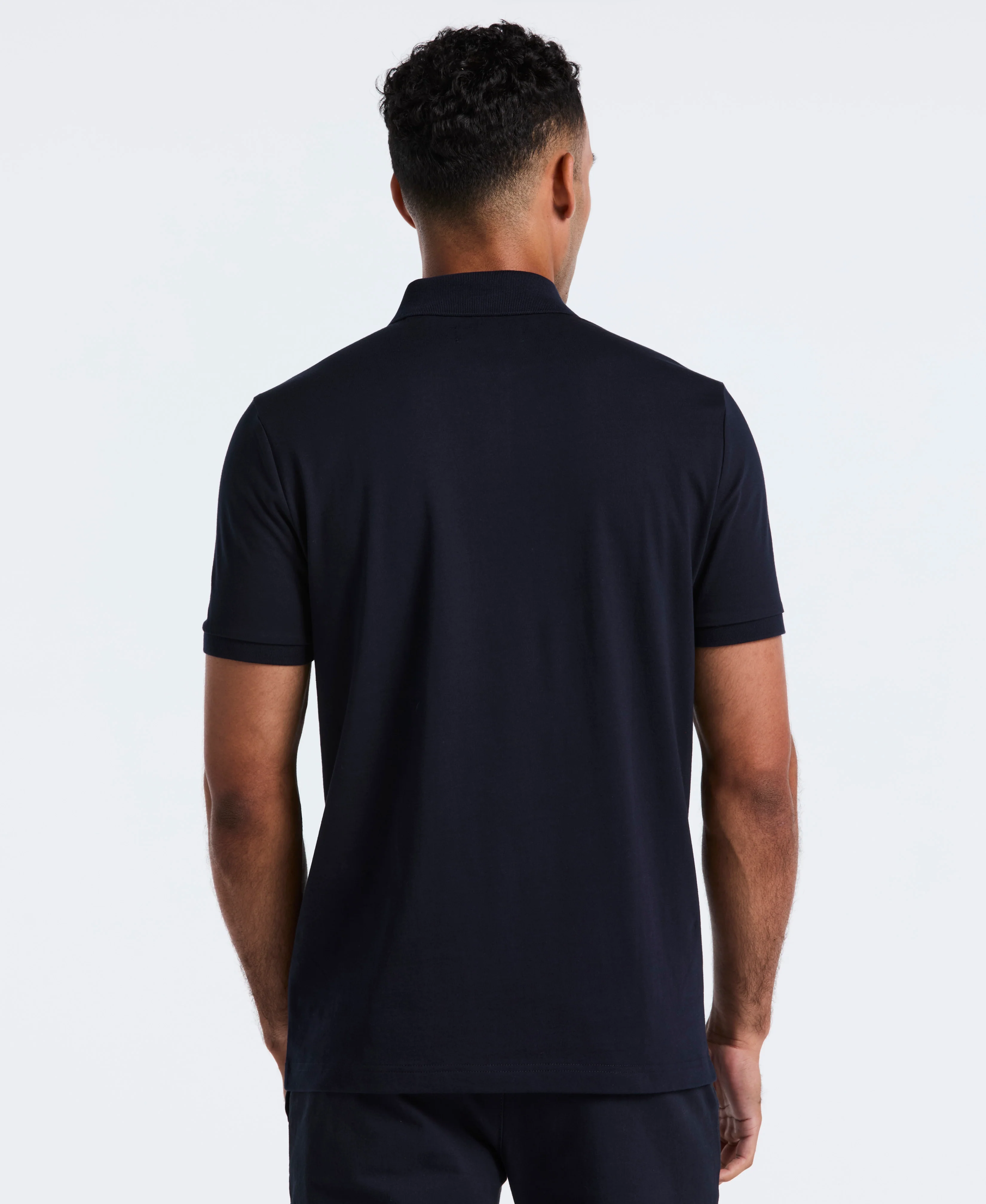 Vertical Diamond Jacquard Polo - Image 6