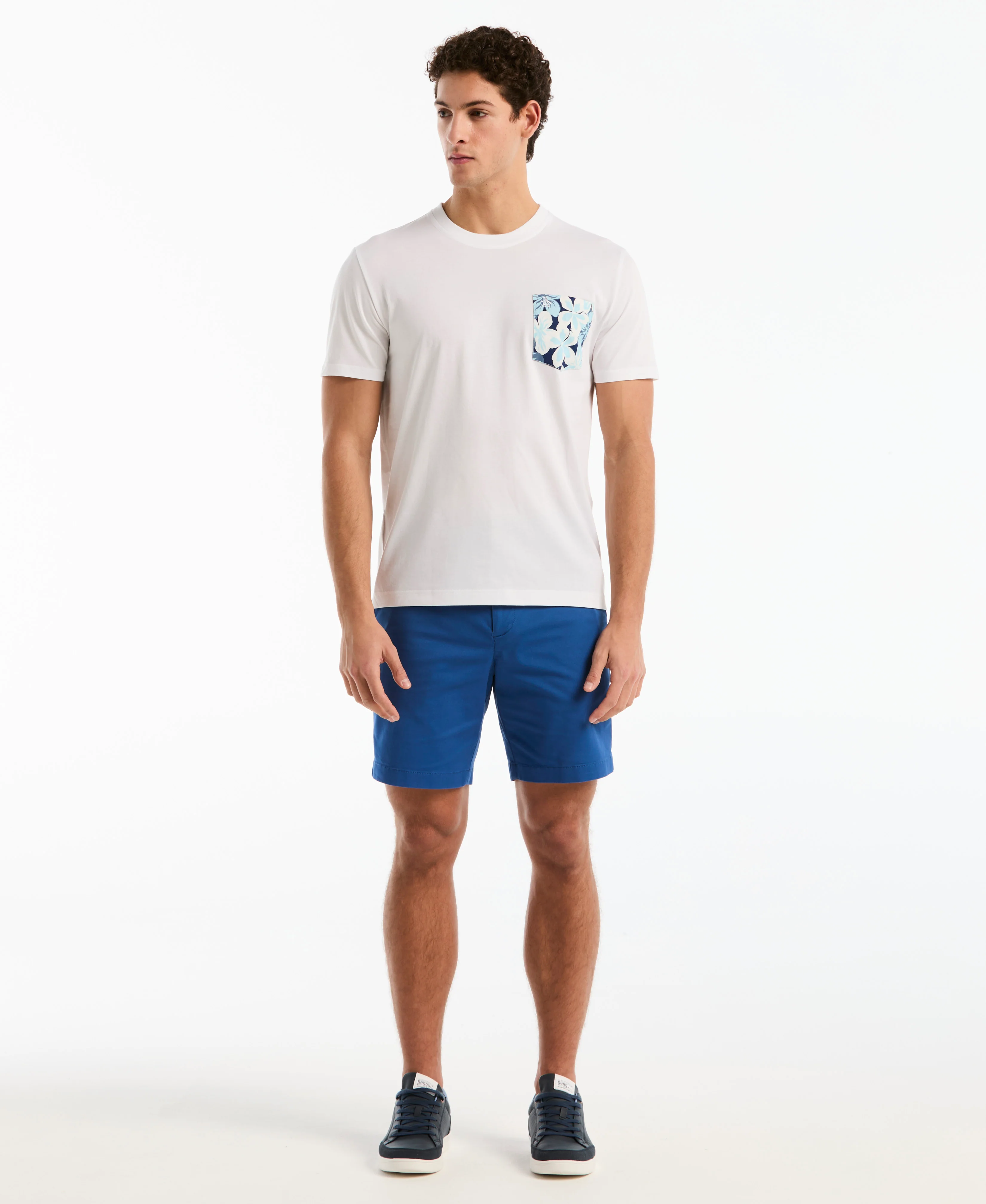 Dot Leaves Pocket Tee - Image 4