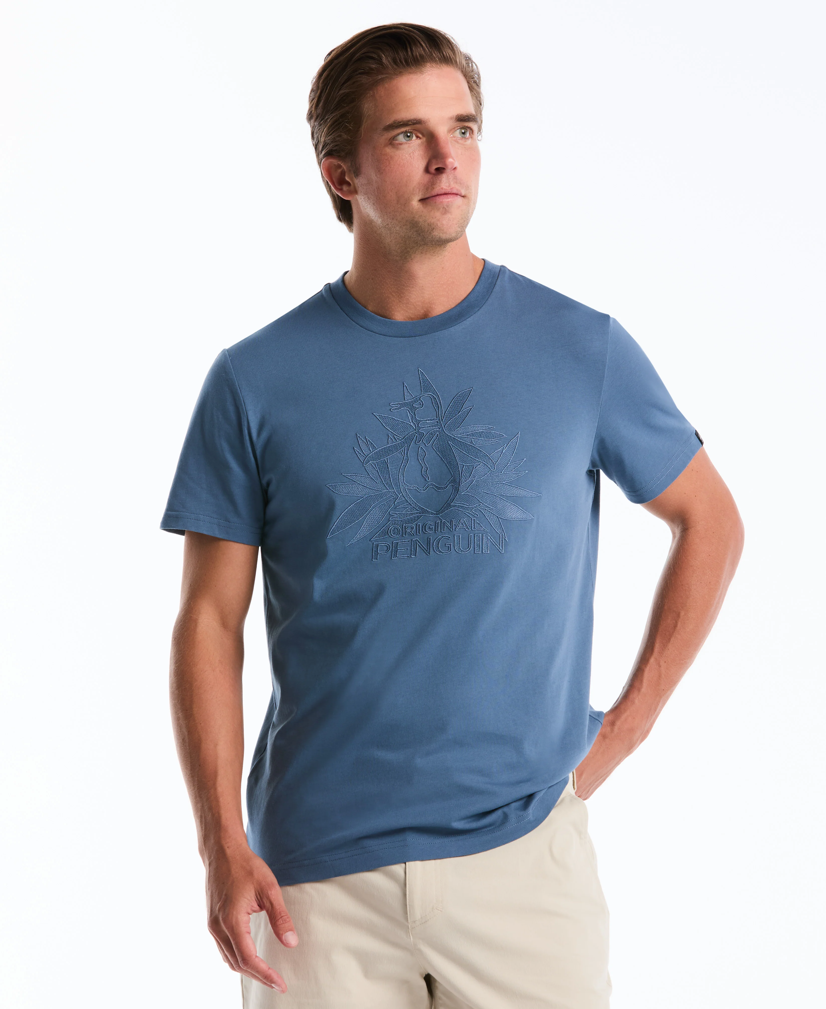 Embroidered Bloom Pete Jersey Tee