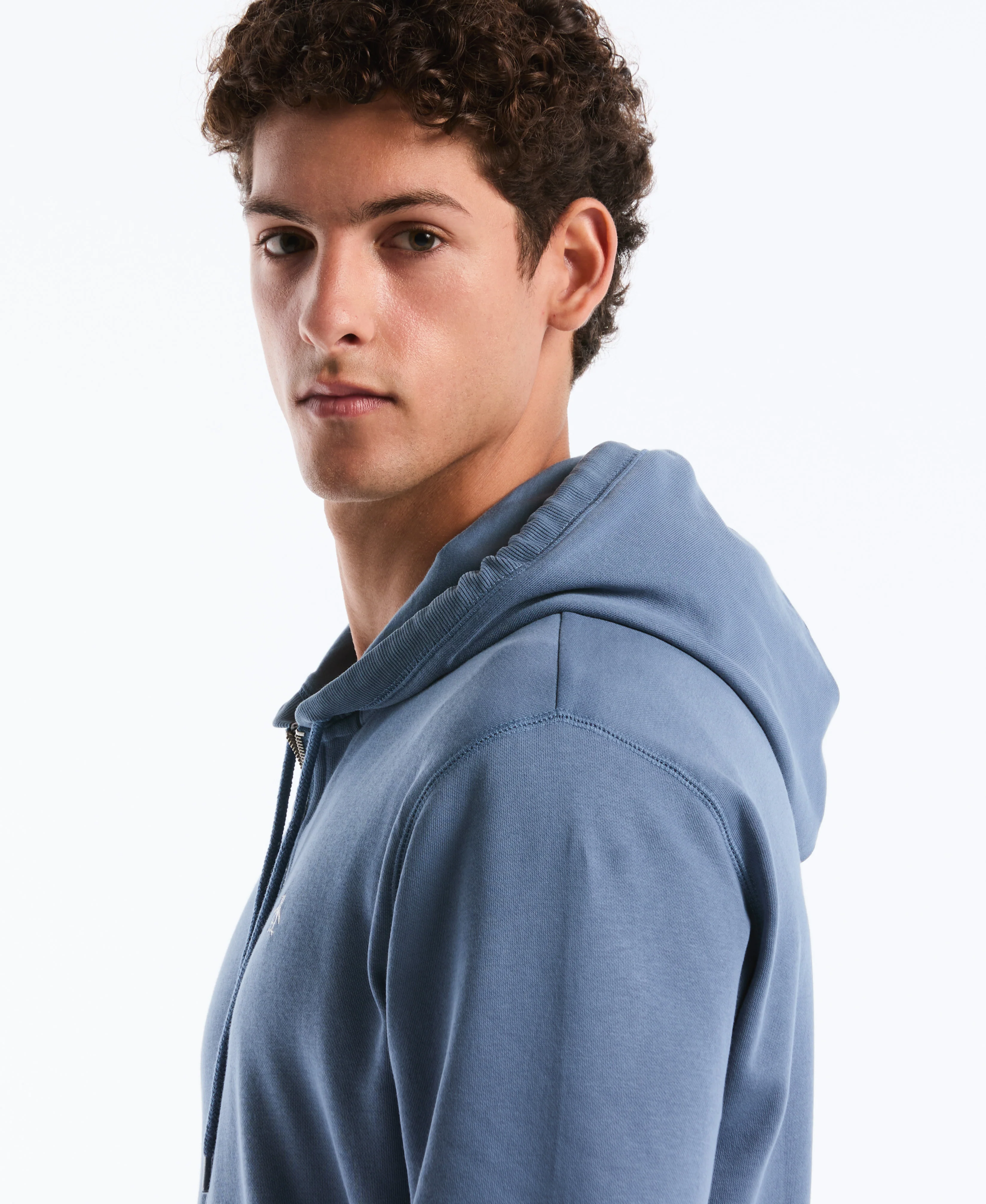 Embroidered Pete Full Zip Hoodie - Image 7