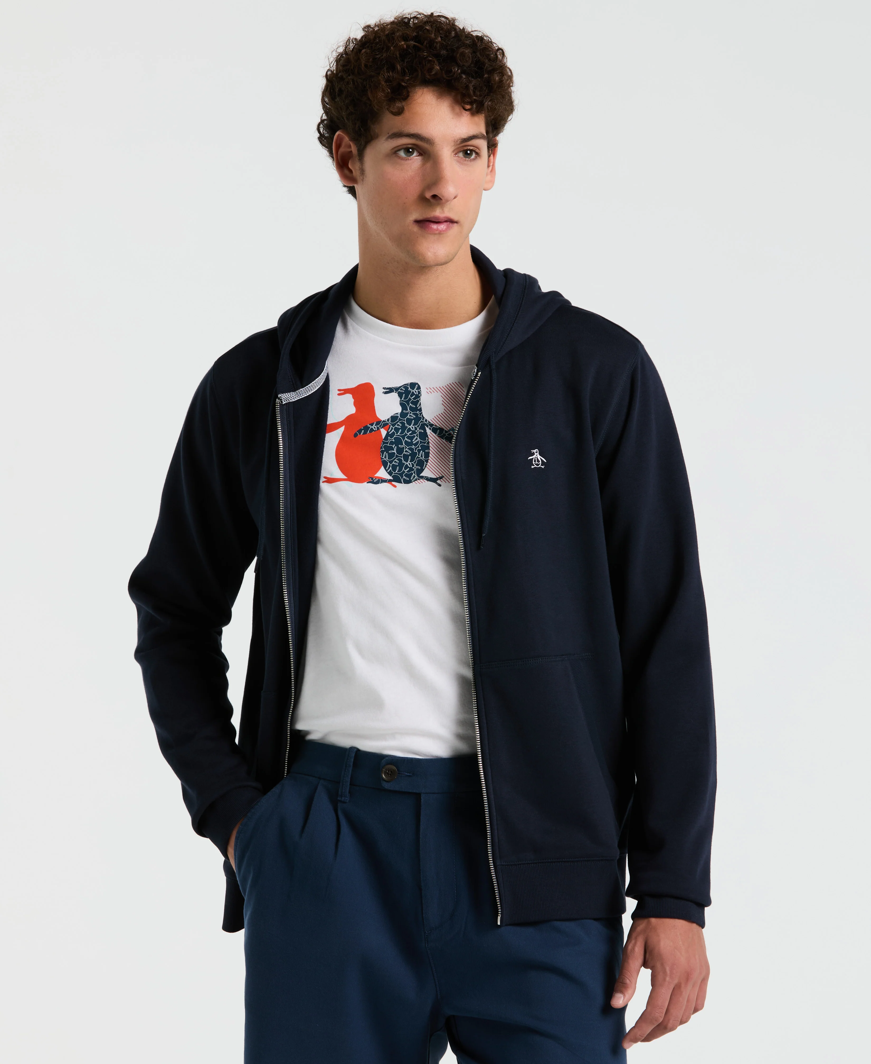 Embroidered Pete Full Zip Hoodie - Image 9