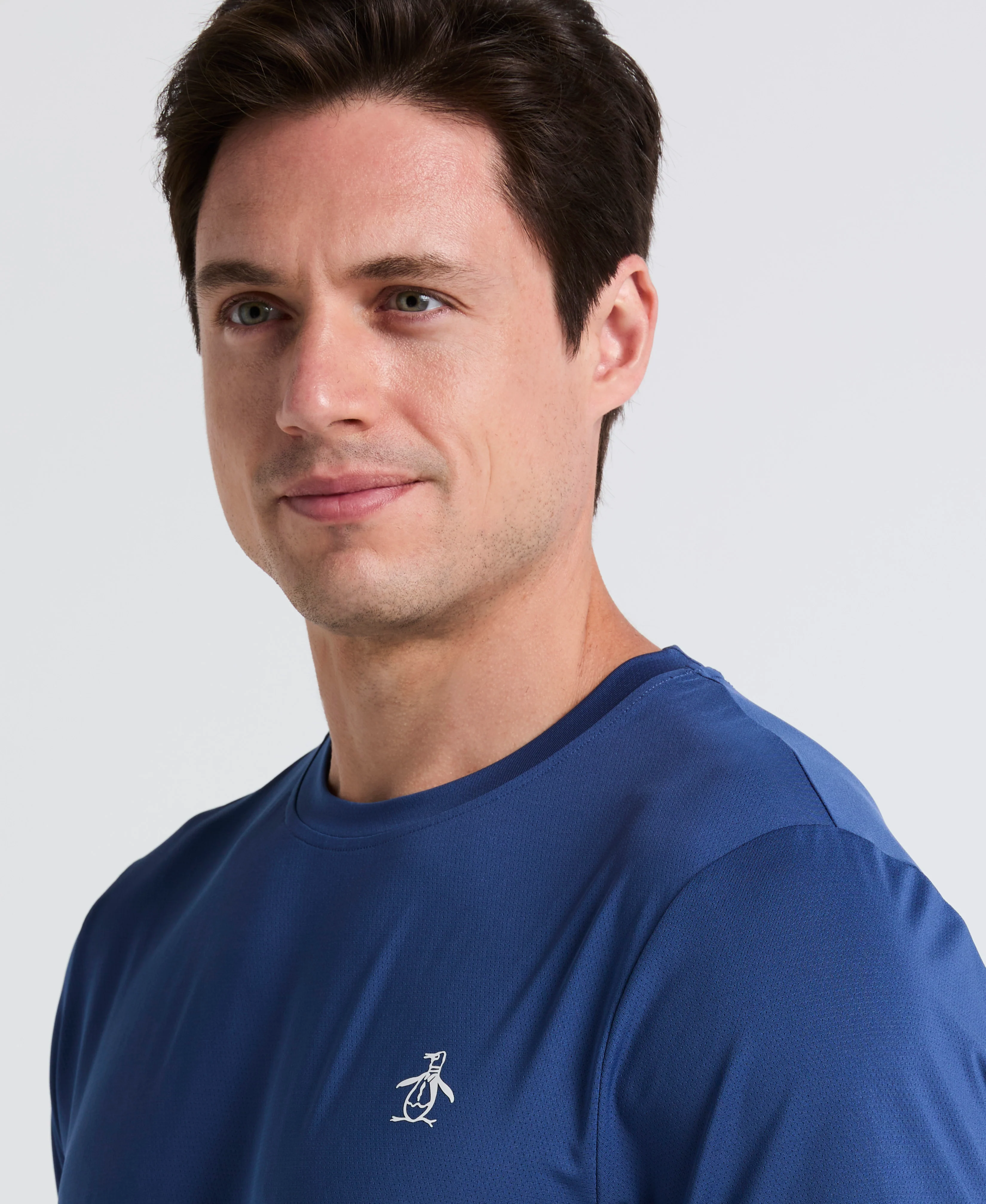Solid Performance Crew Tennis Tee - Image 3