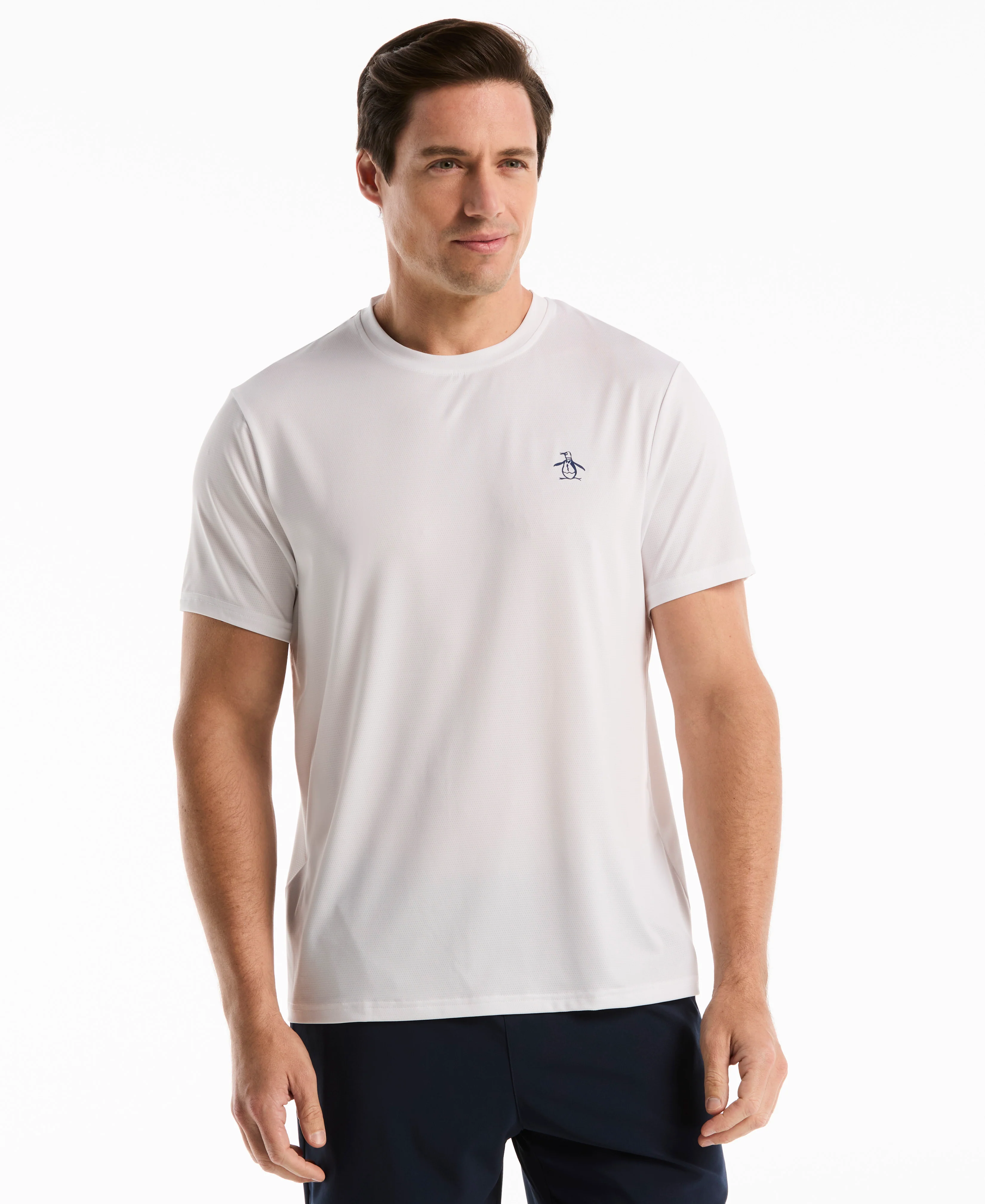 Solid Performance Crew Tennis Tee - Image 5