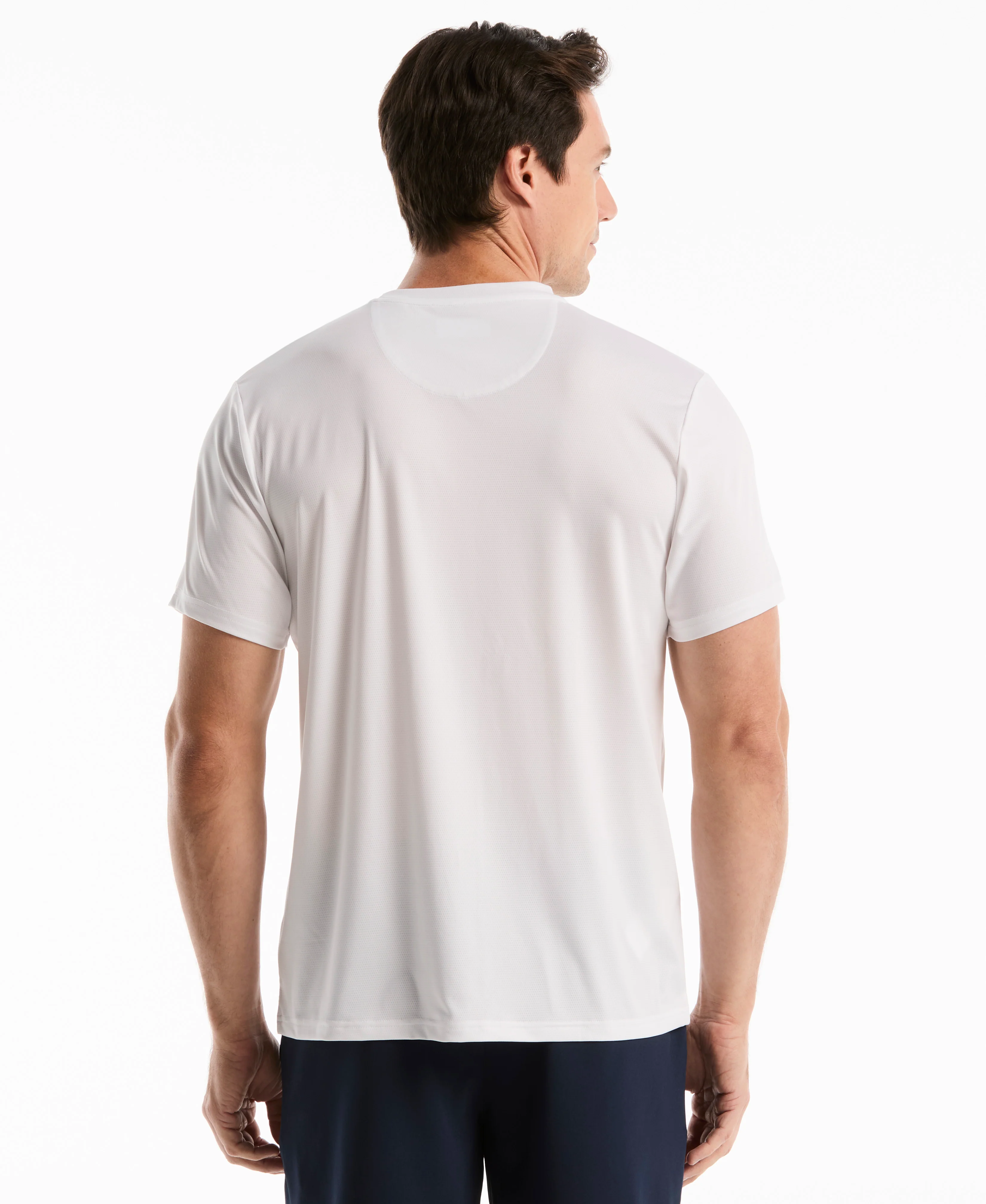 Solid Performance Crew Tennis Tee - Image 6