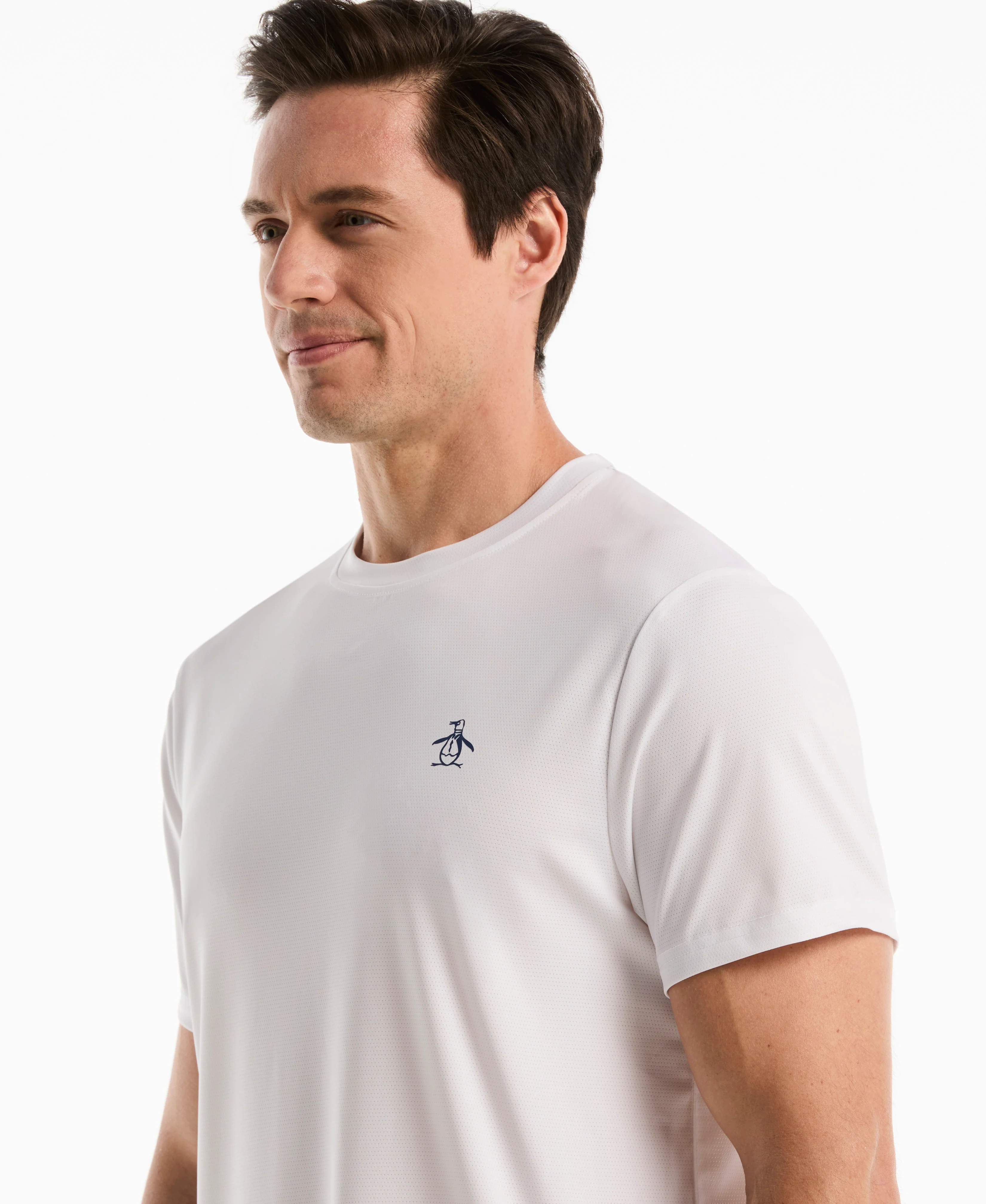 Solid Performance Crew Tennis Tee - Image 7