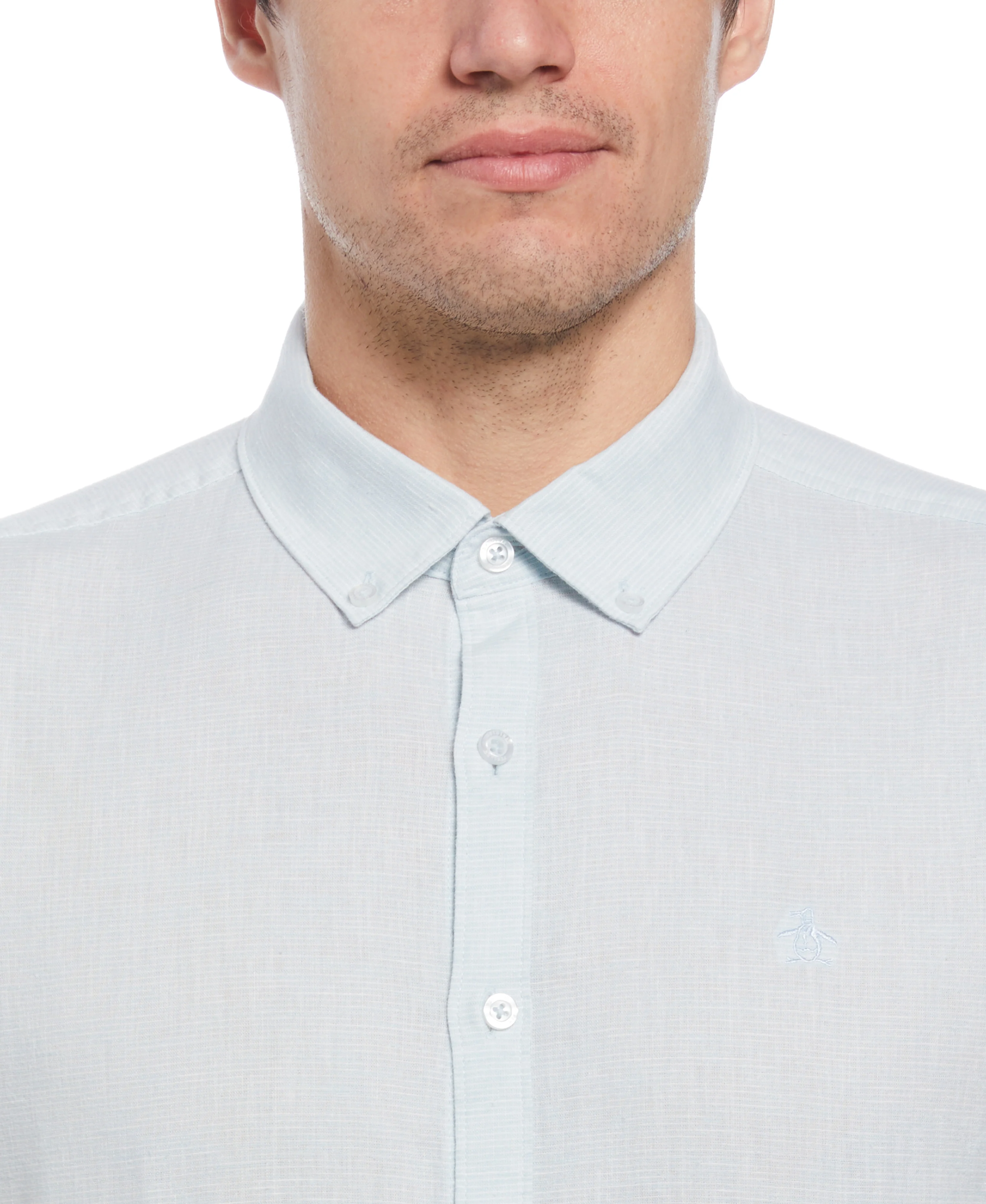 Feeder Stripe Linen Shirt - Image 3