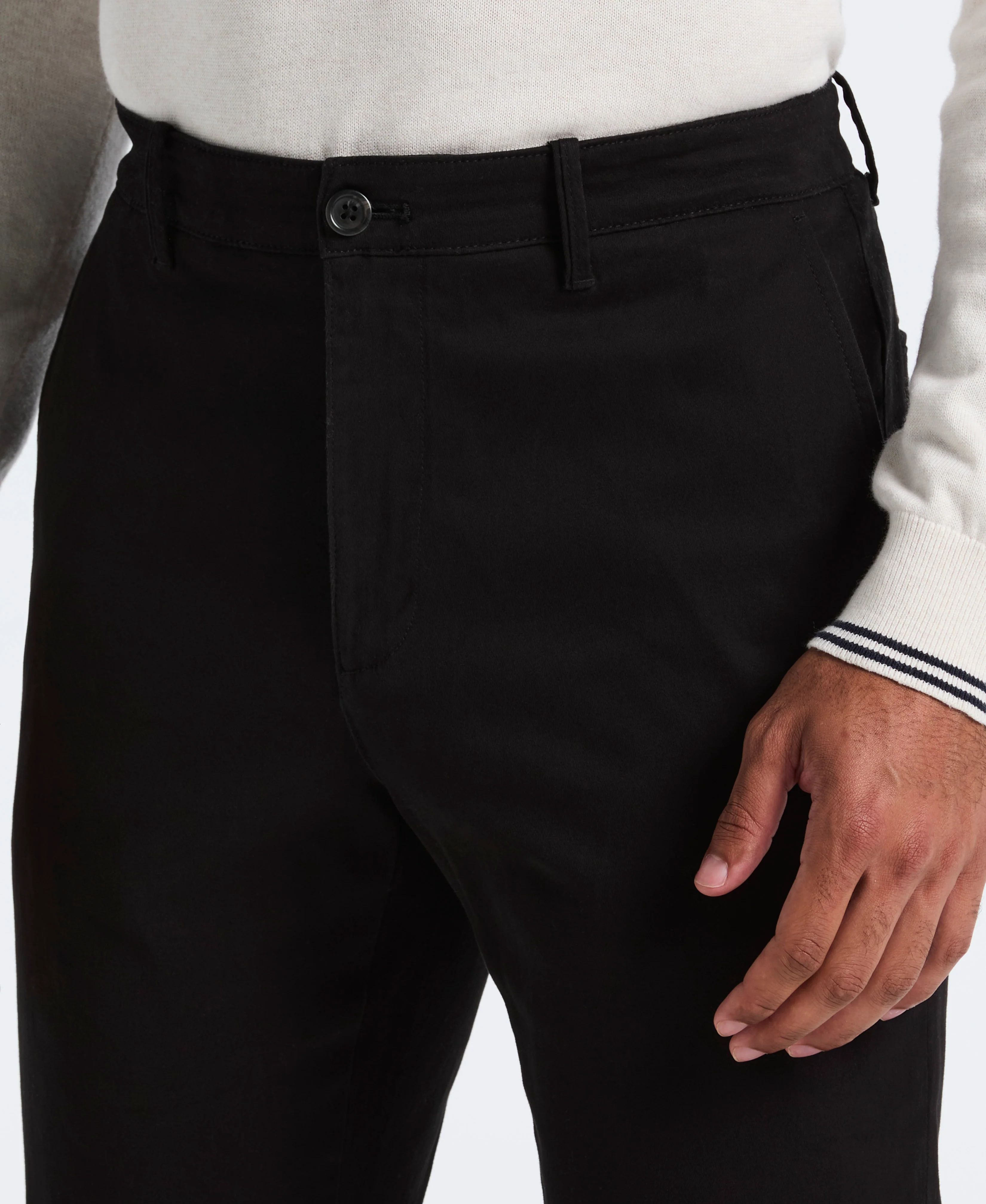 Flat Front Microsanded Chino Pant - Image 7