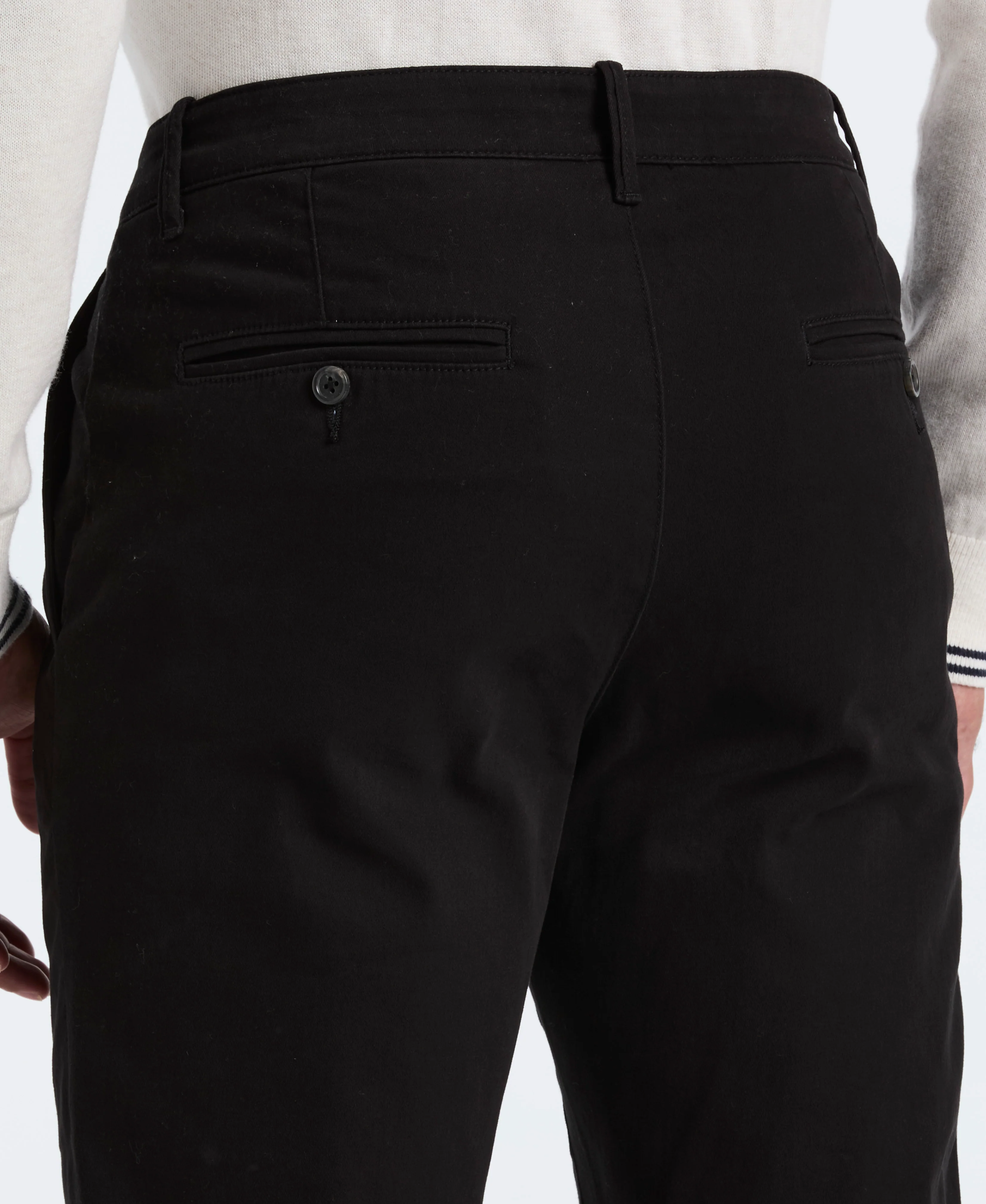 Flat Front Microsanded Chino Pant - Image 8