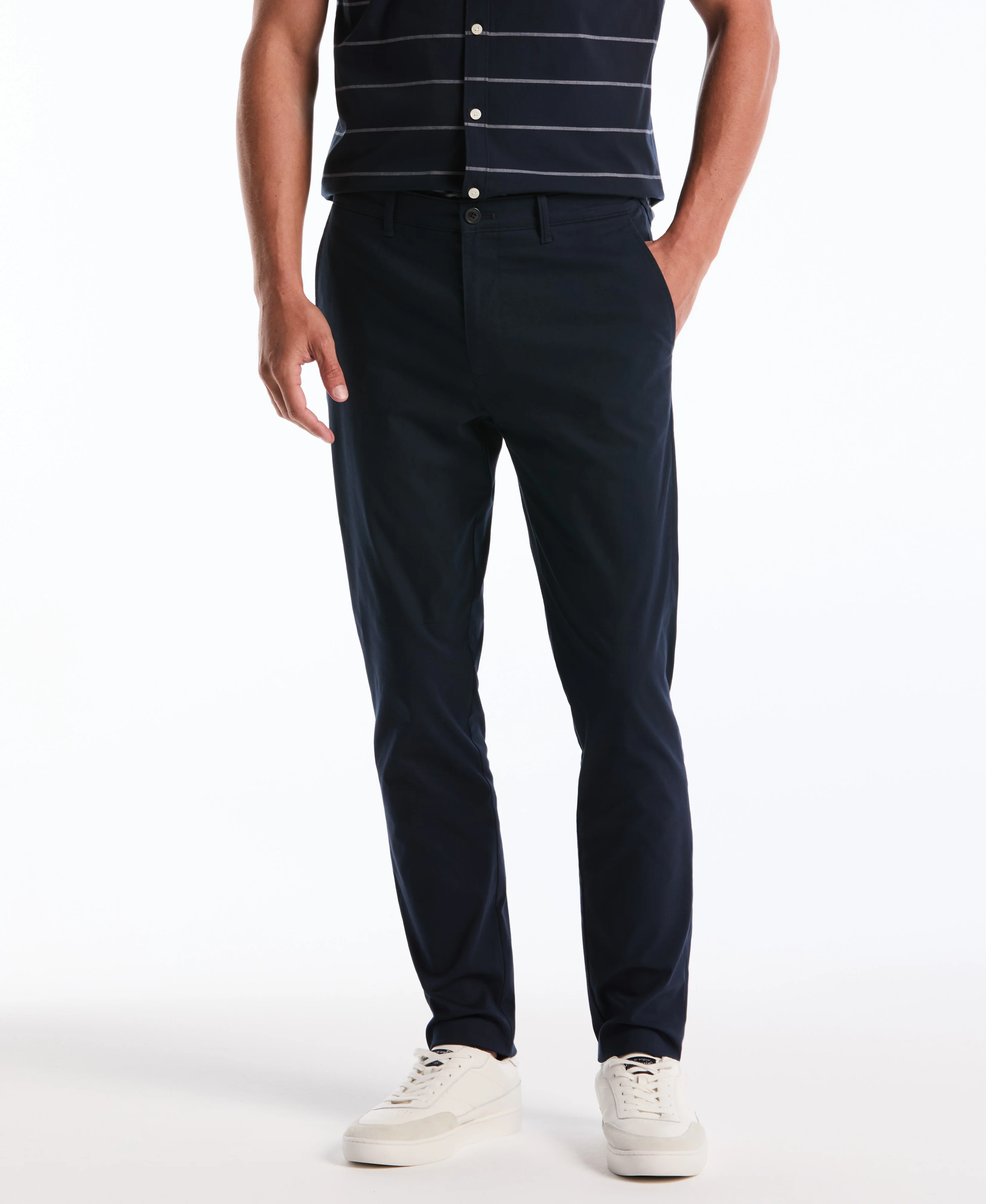 Flat Front Nylon Twill Chino - Image 3
