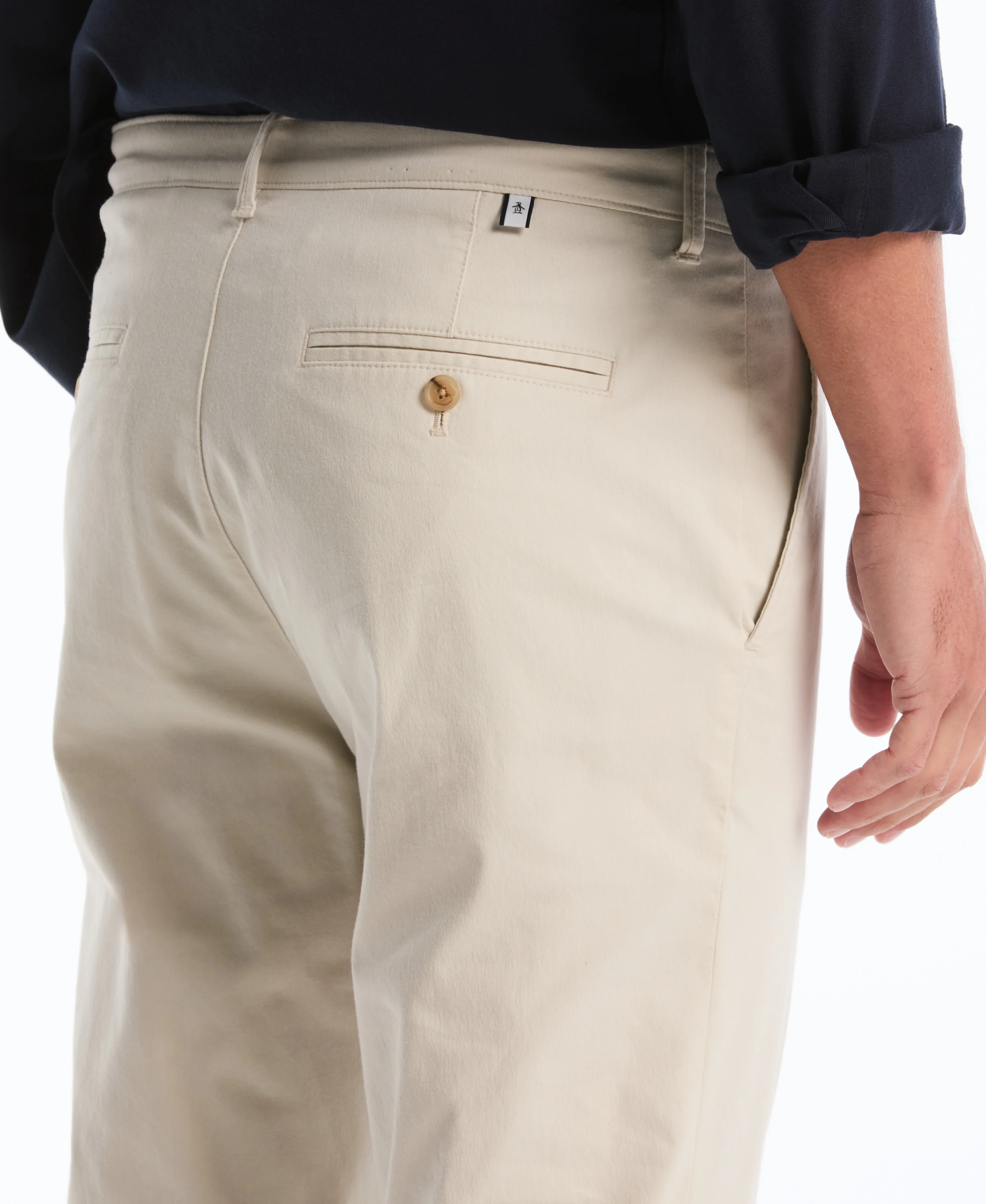 Flat Front Nylon Twill Chino - Image 8