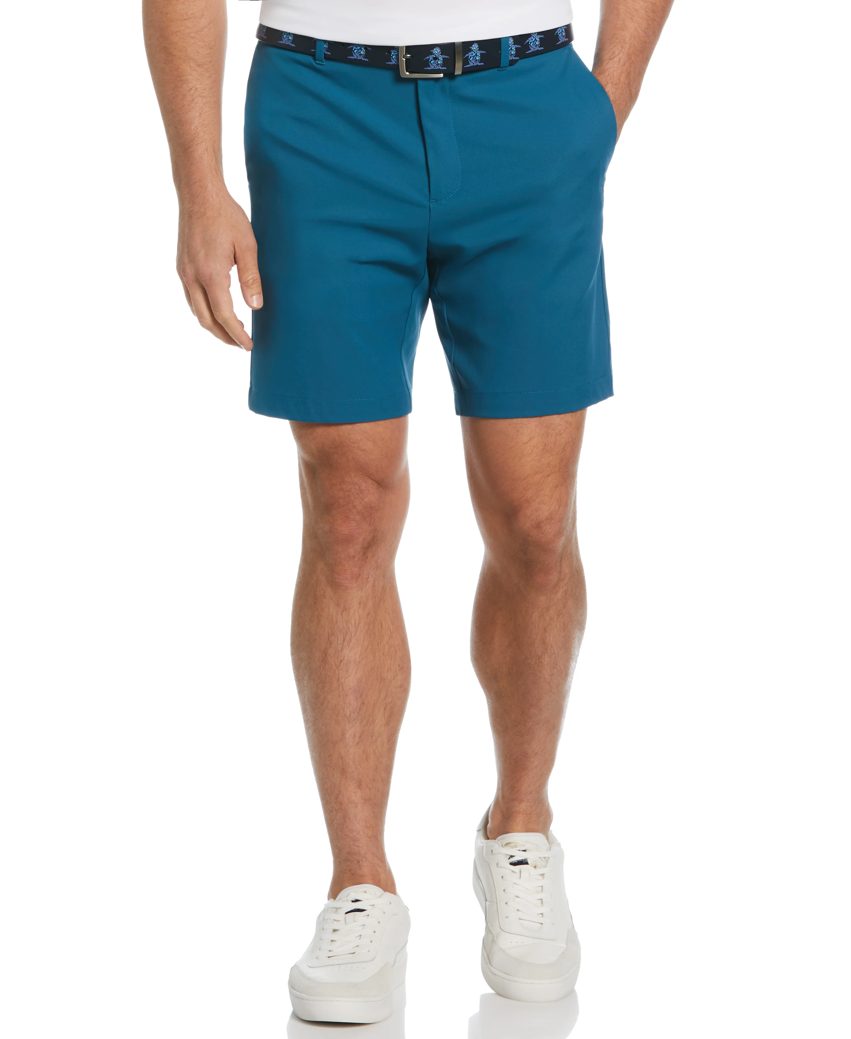 9" Flat Front Solid Golf Short - Image 7