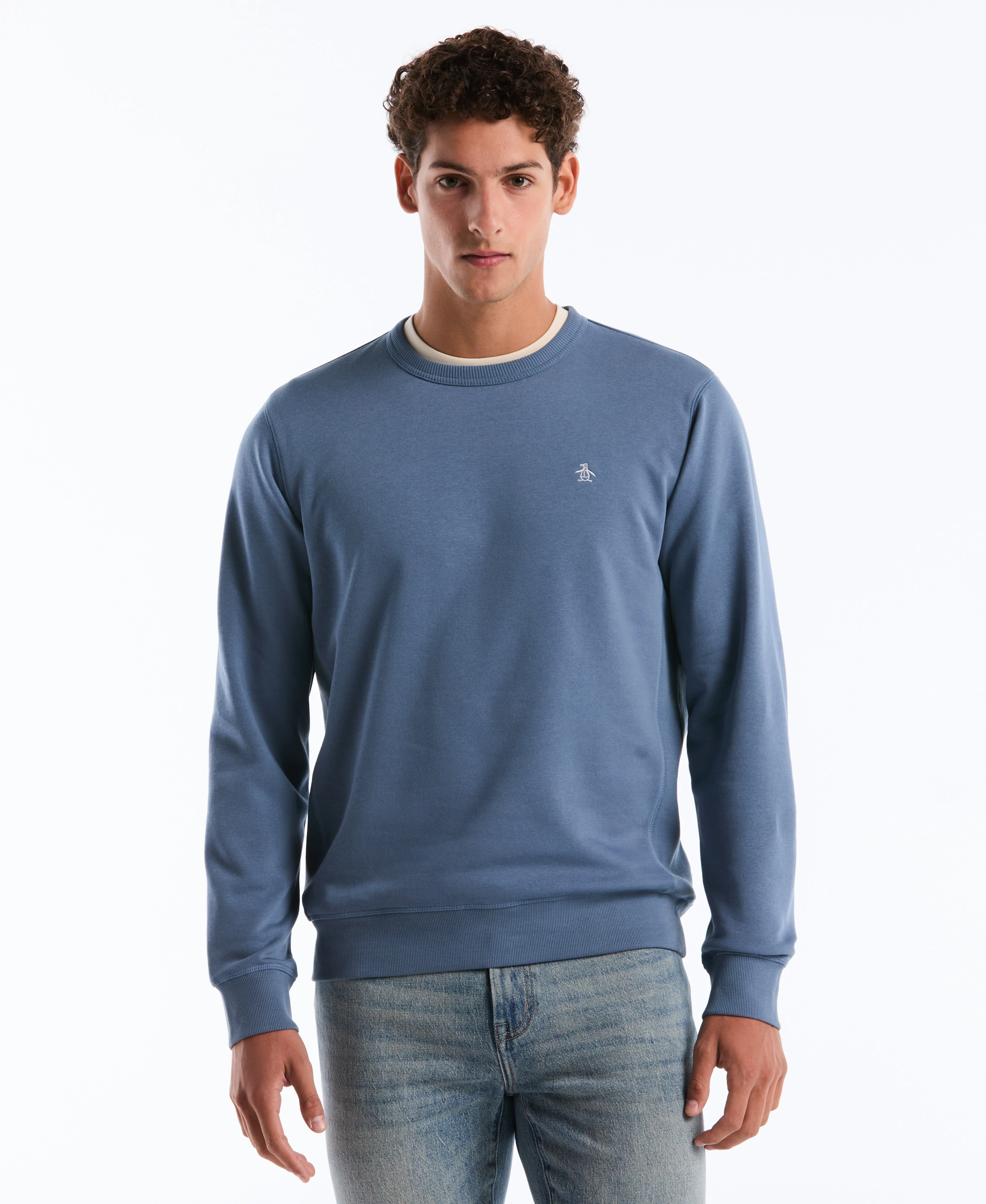 Embroidered Pete Fleece Crewneck