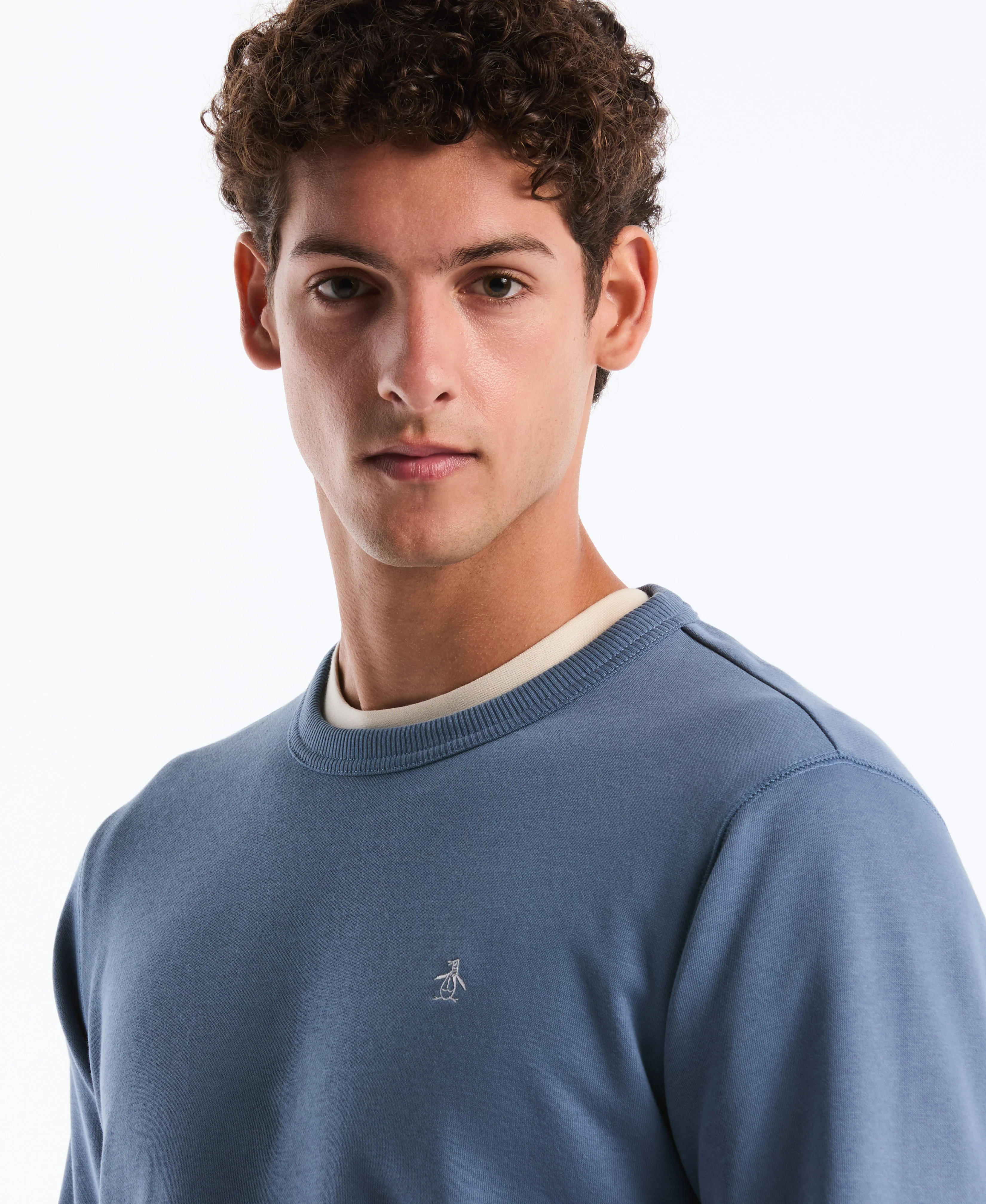 Embroidered Pete Fleece Crewneck - Image 3