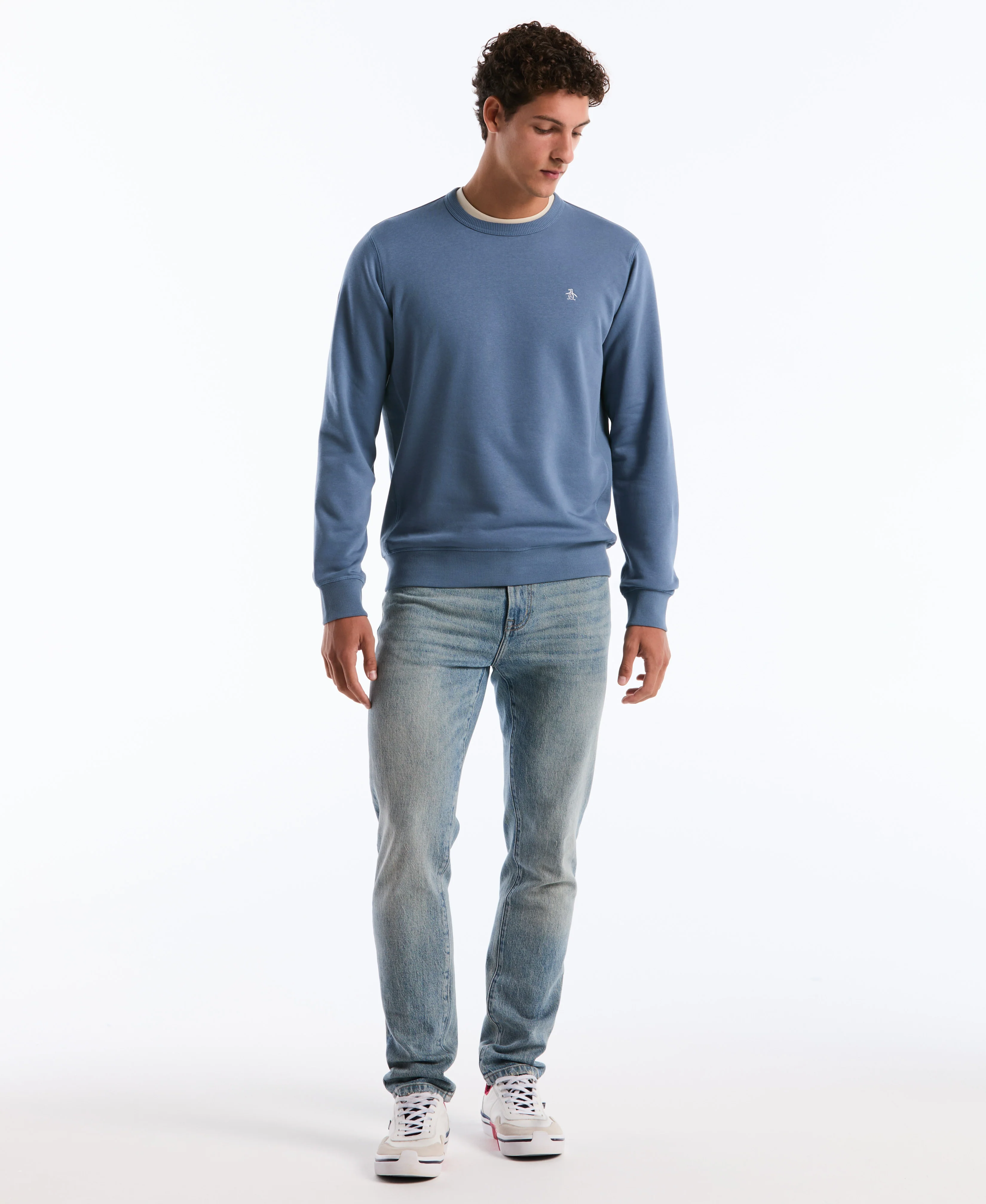 Embroidered Pete Fleece Crewneck - Image 4