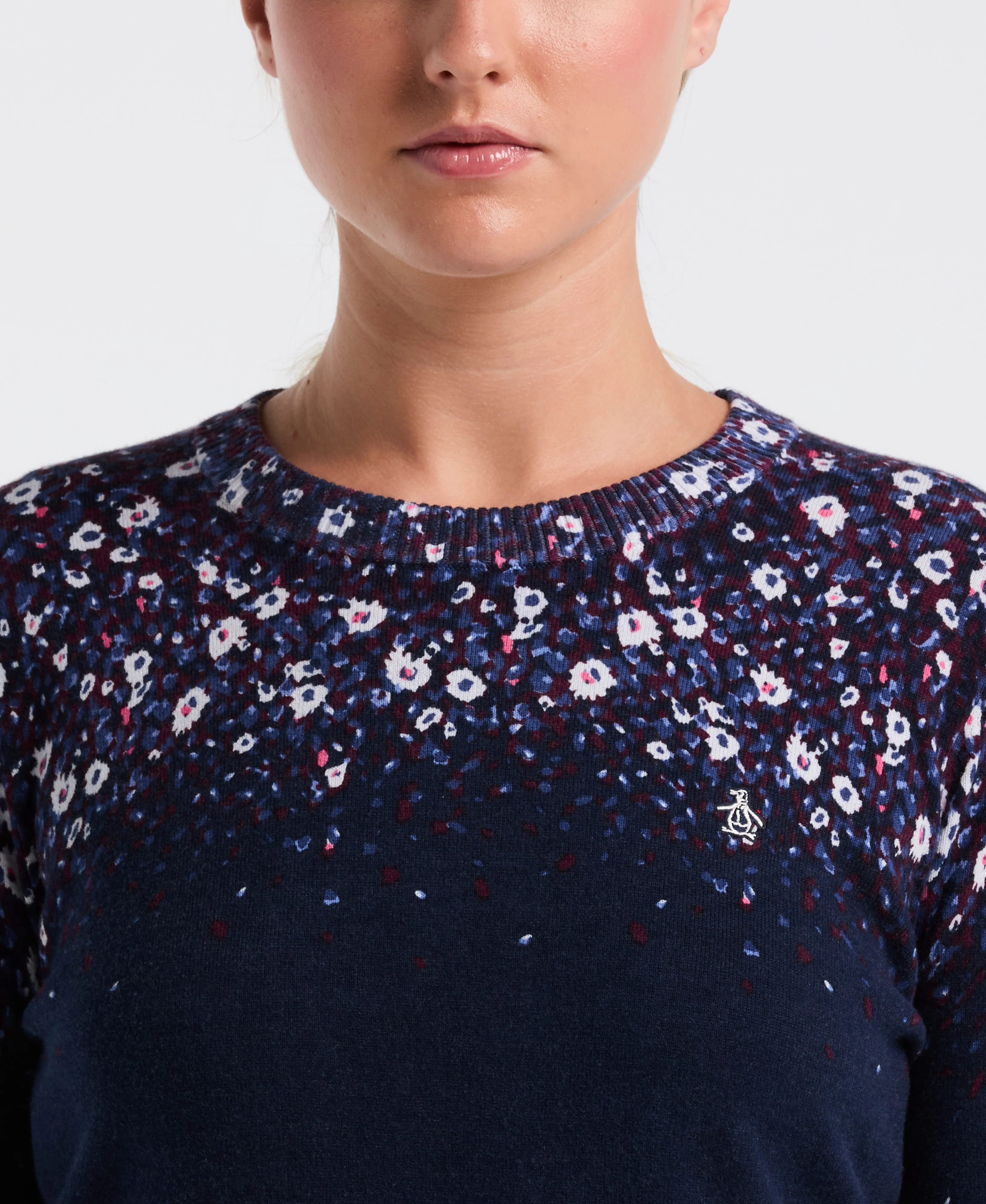 Women's Engineered Zen Floral Sweater - Image 3