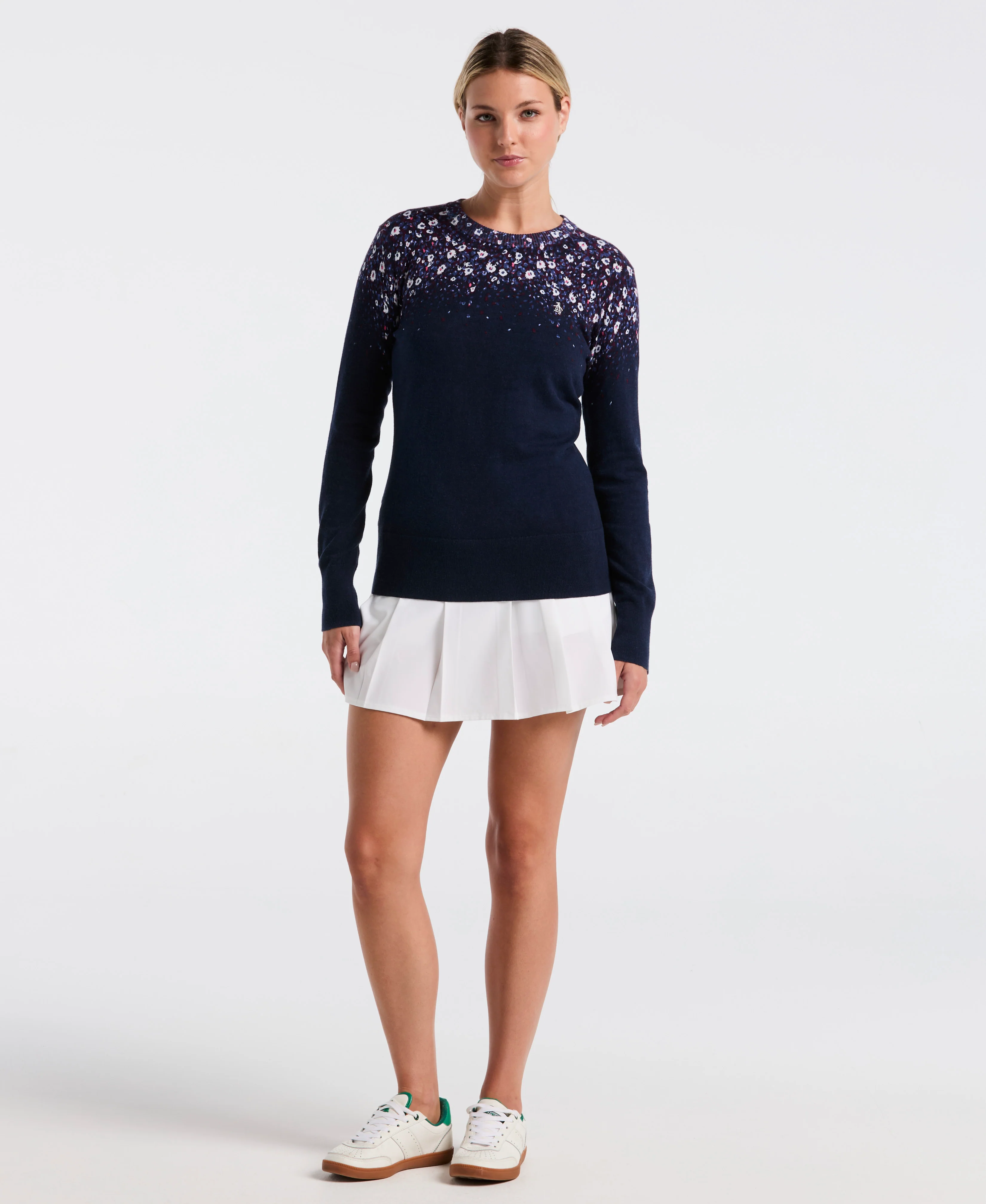 Women's Engineered Zen Floral Sweater - Image 4