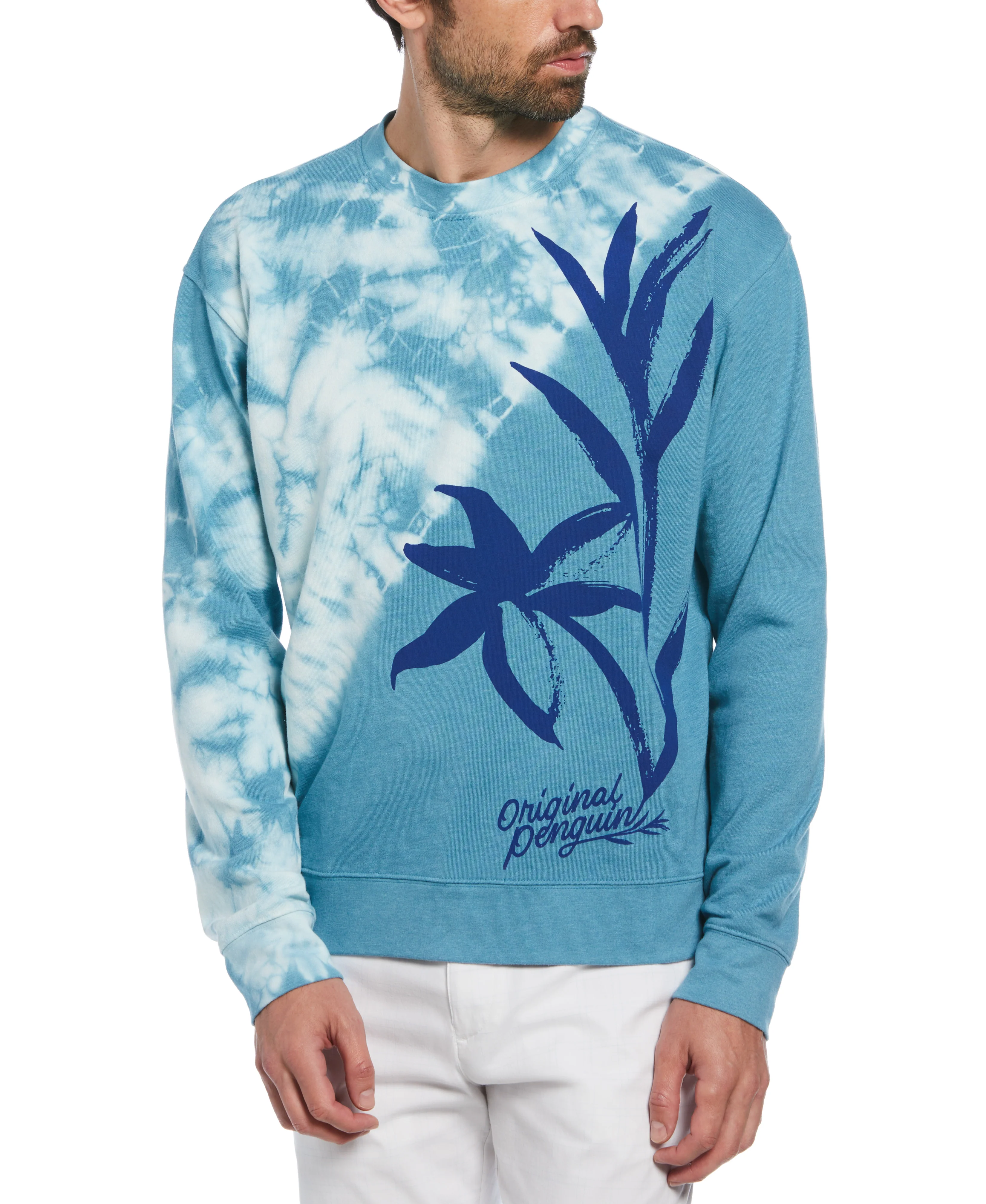 French Terry Tie Dye Sweater