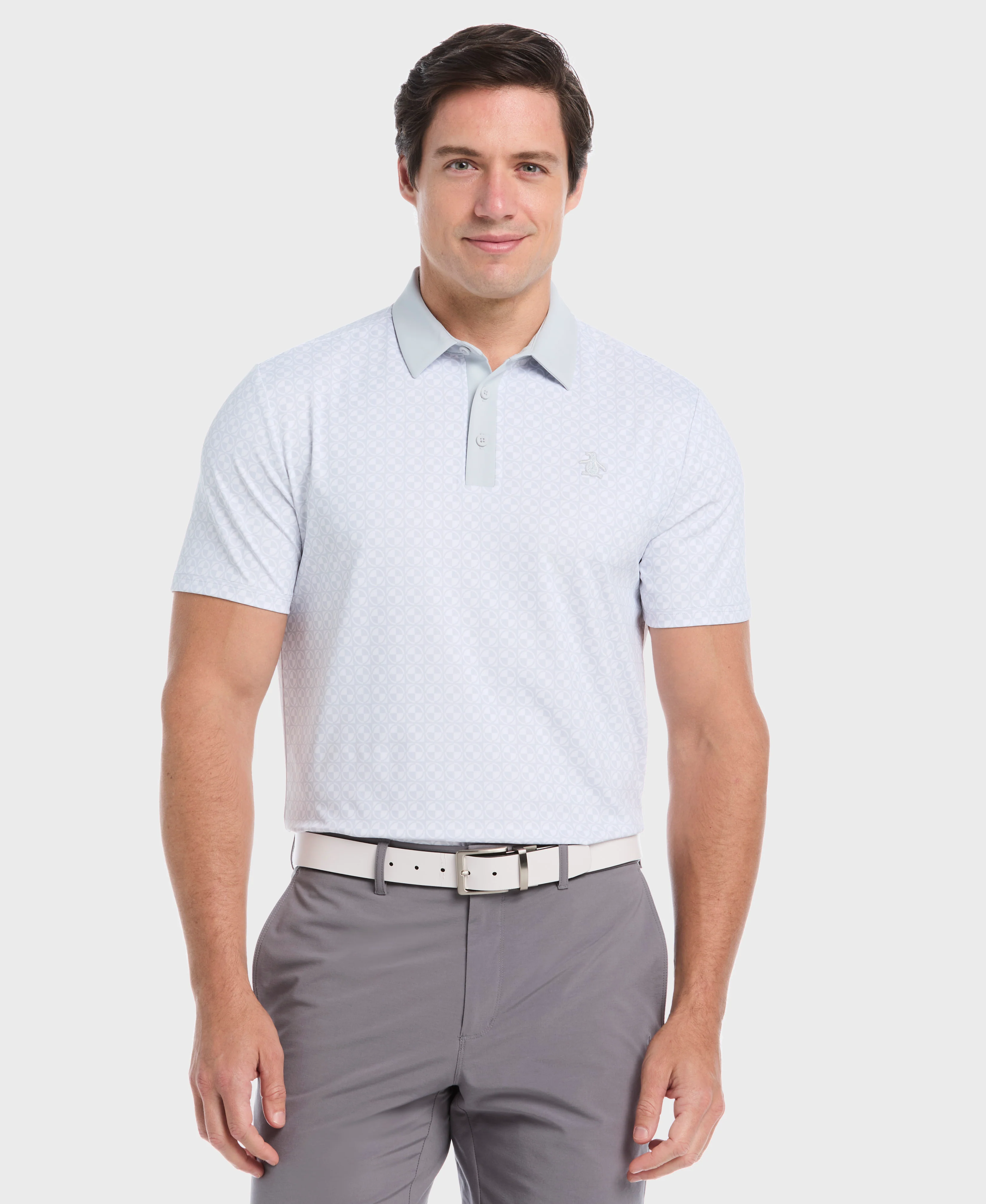 Pete's Geo Color Block Golf Polo - Image 5