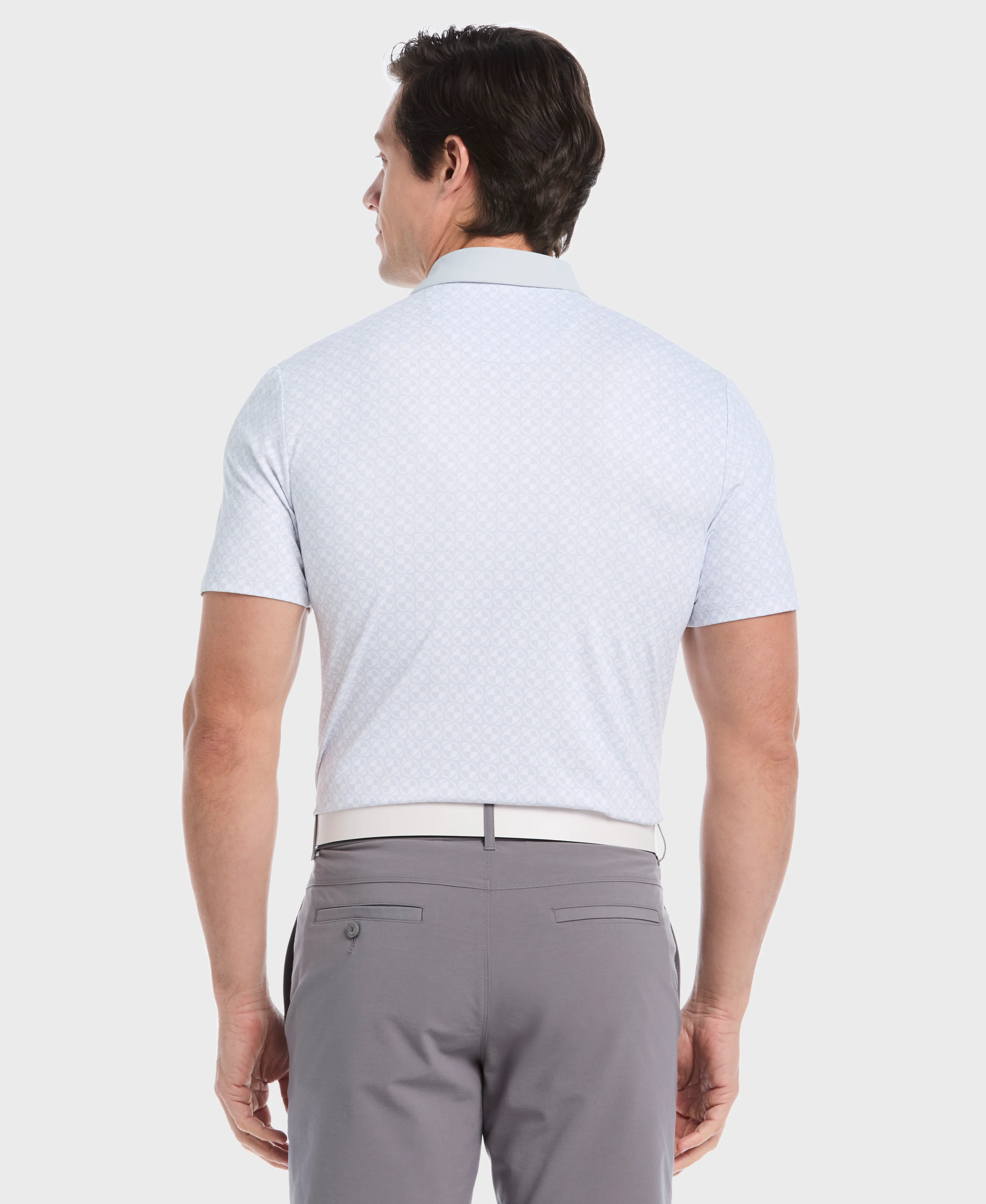 Pete's Geo Color Block Golf Polo - Image 6