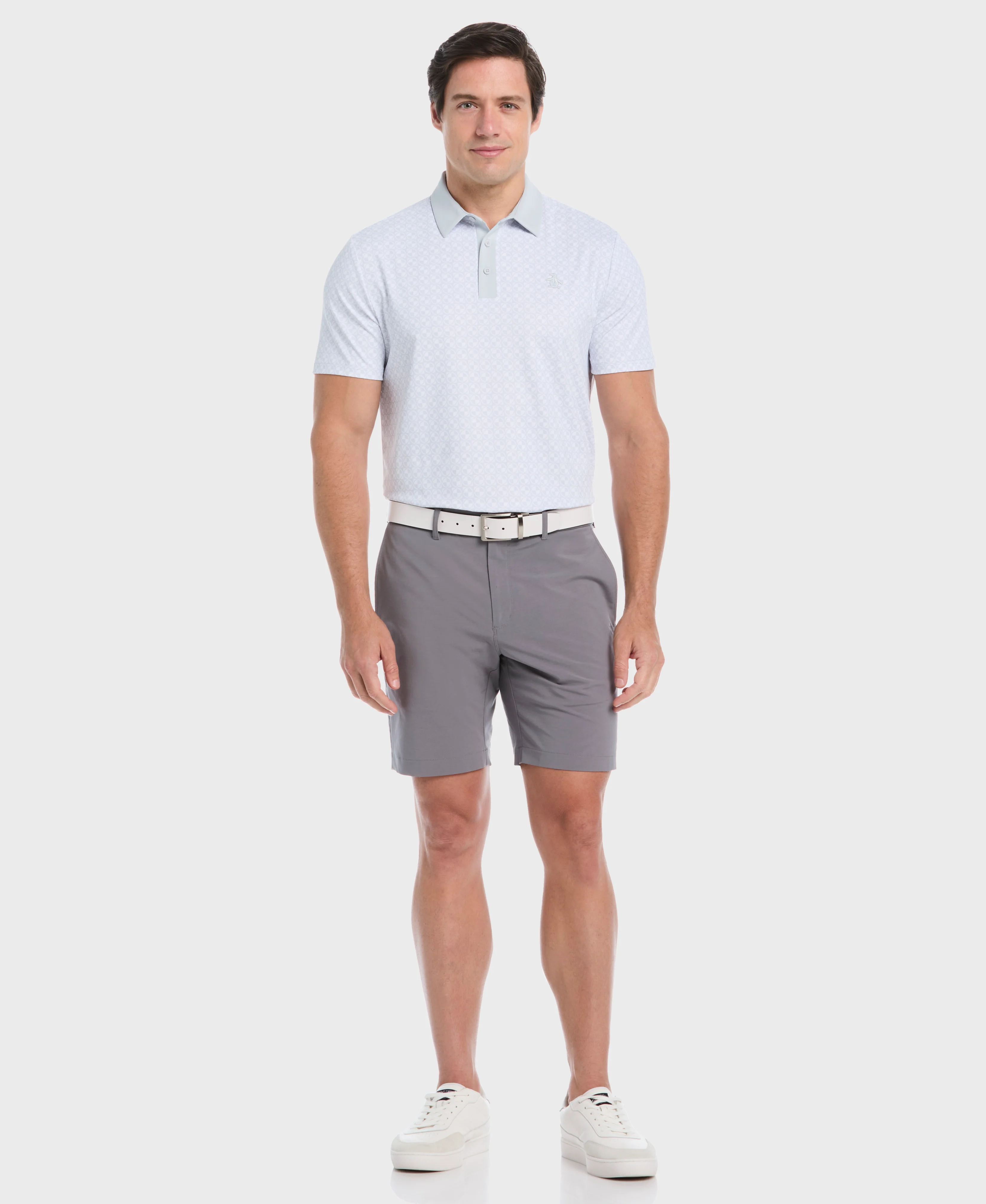 Pete's Geo Color Block Golf Polo - Image 8