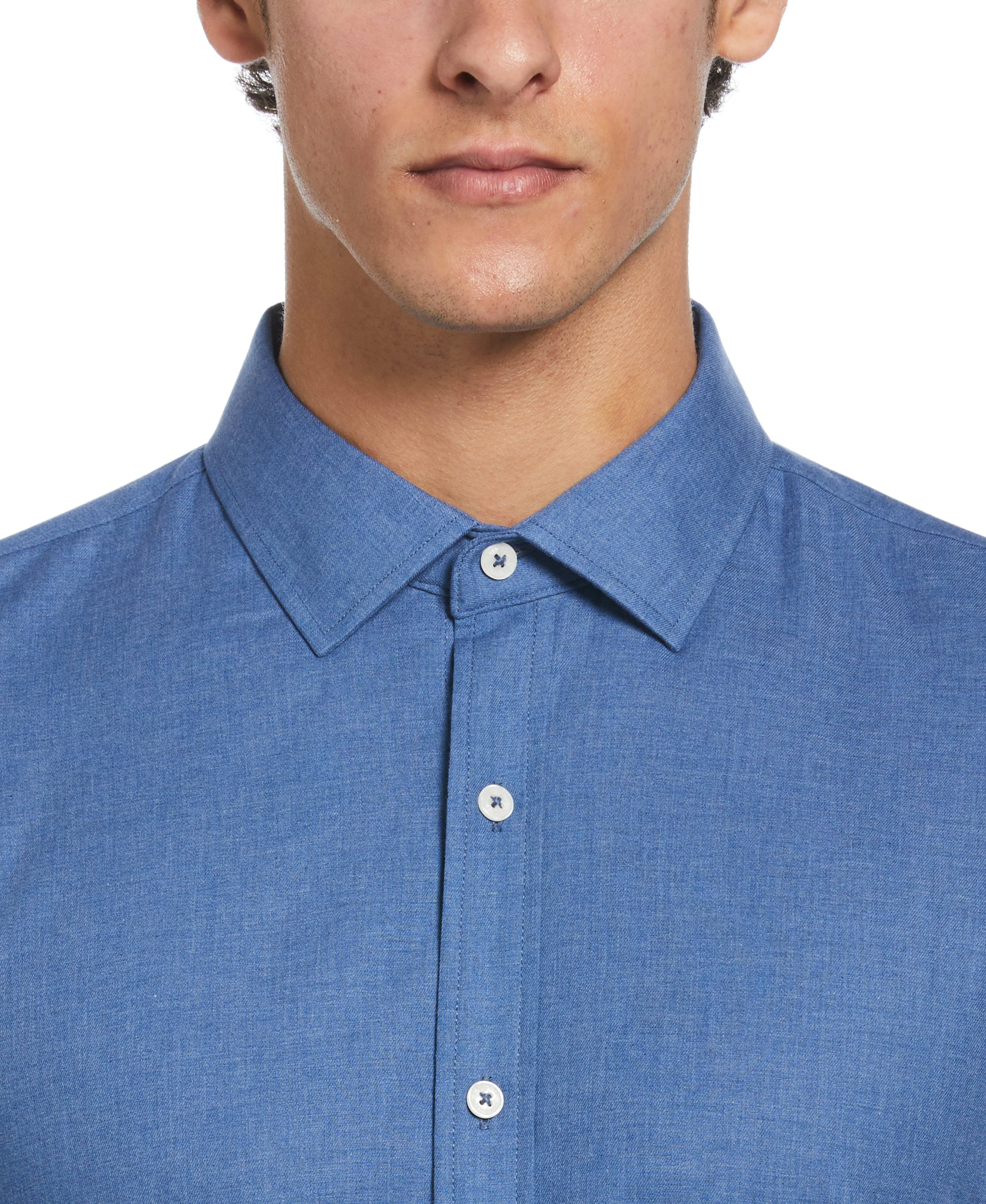 Harrington Chambray Dress Shirt - Image 3
