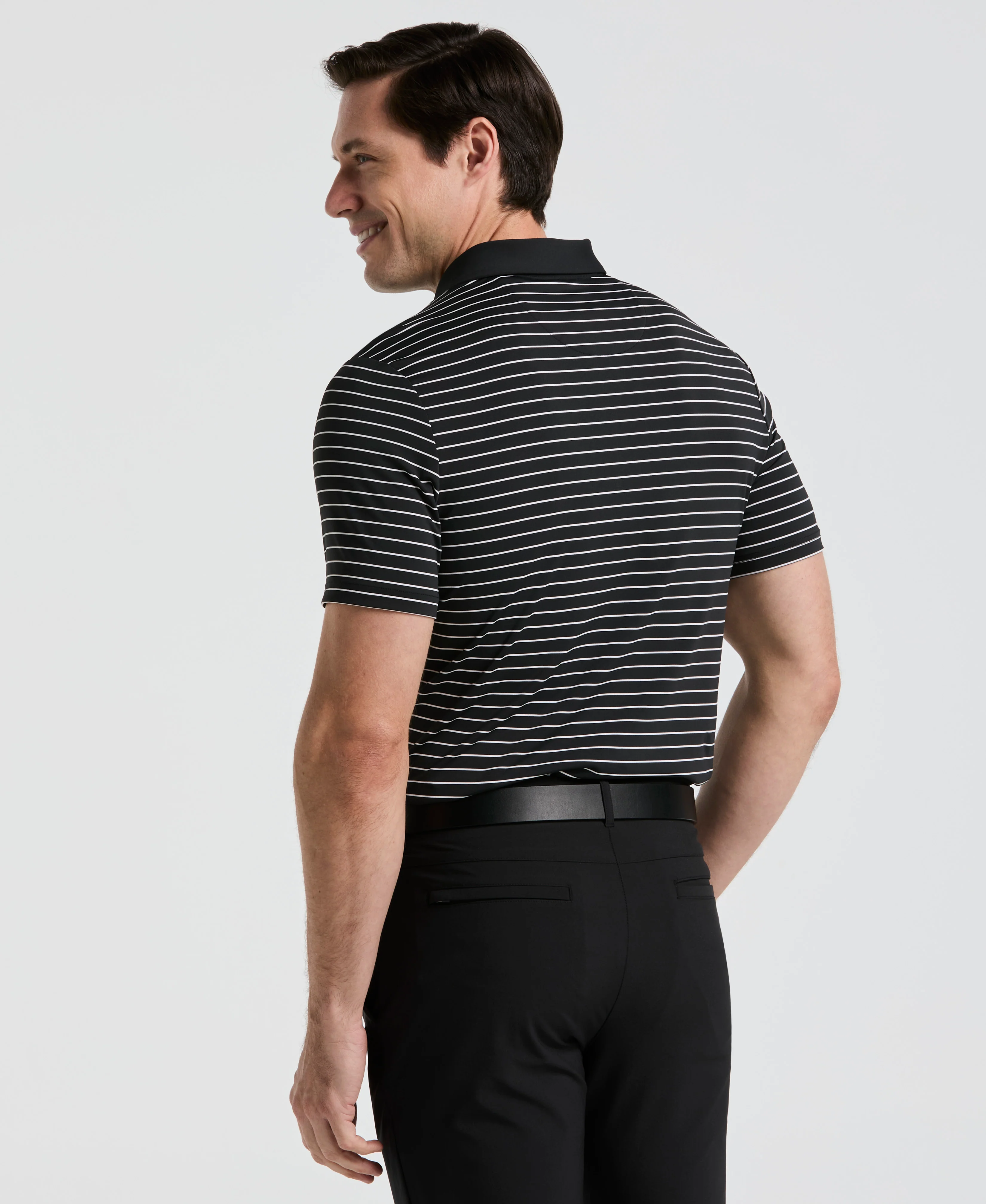 The Heritage Stripe Golf Polo - Image 10