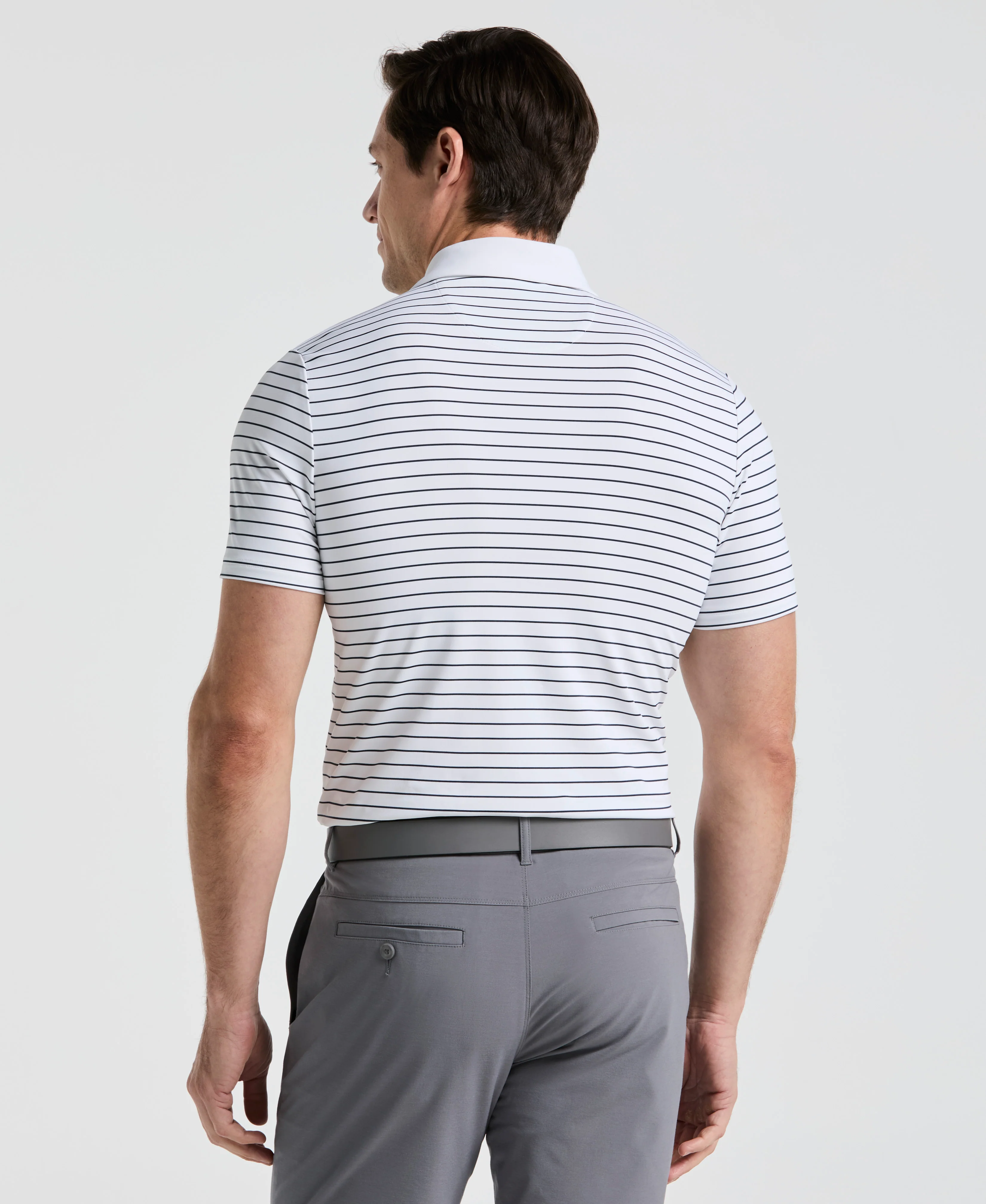 The Heritage Stripe Golf Polo - Image 14