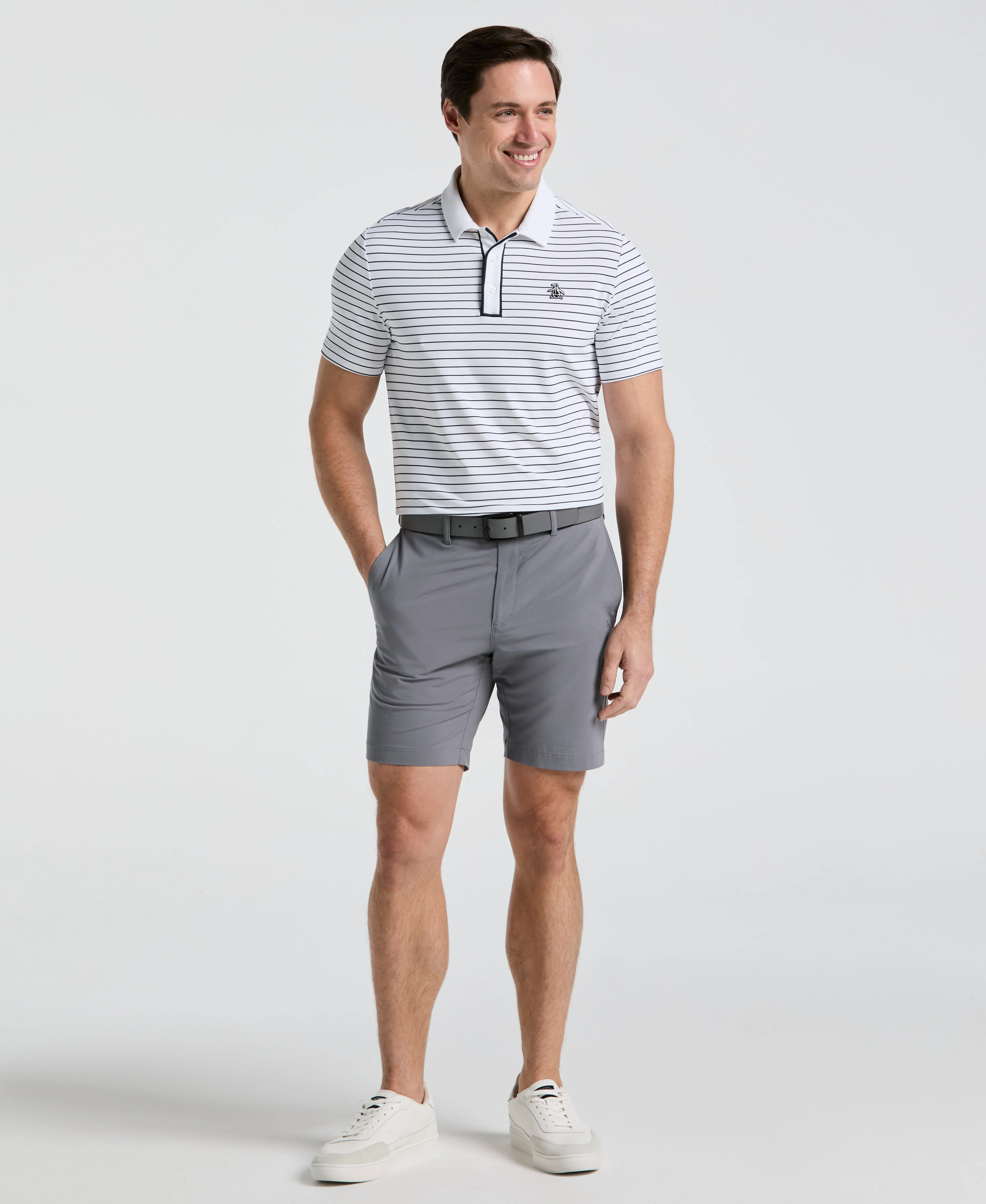 The Heritage Stripe Golf Polo - Image 16