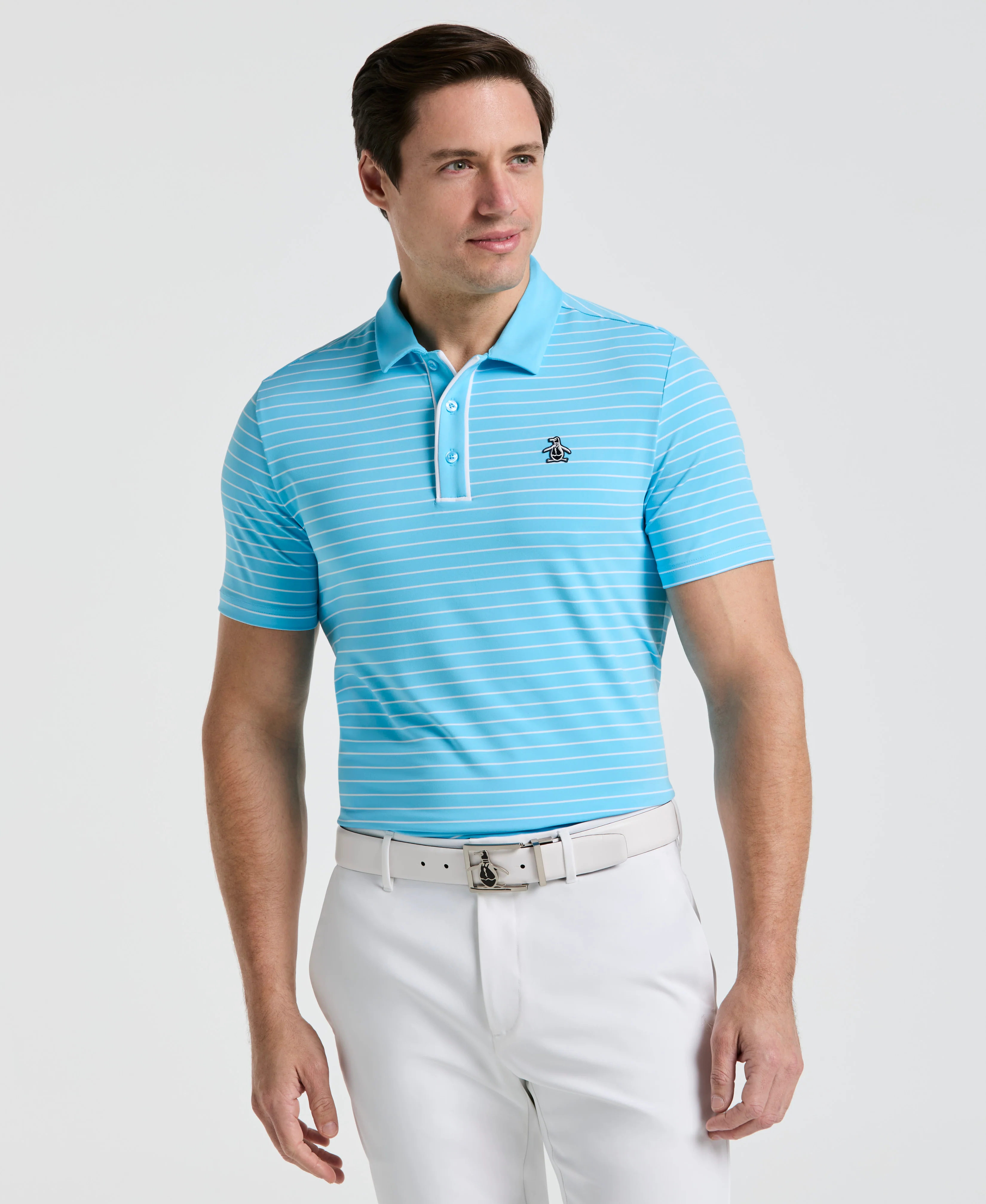 The Heritage Stripe Golf Polo - Image 17
