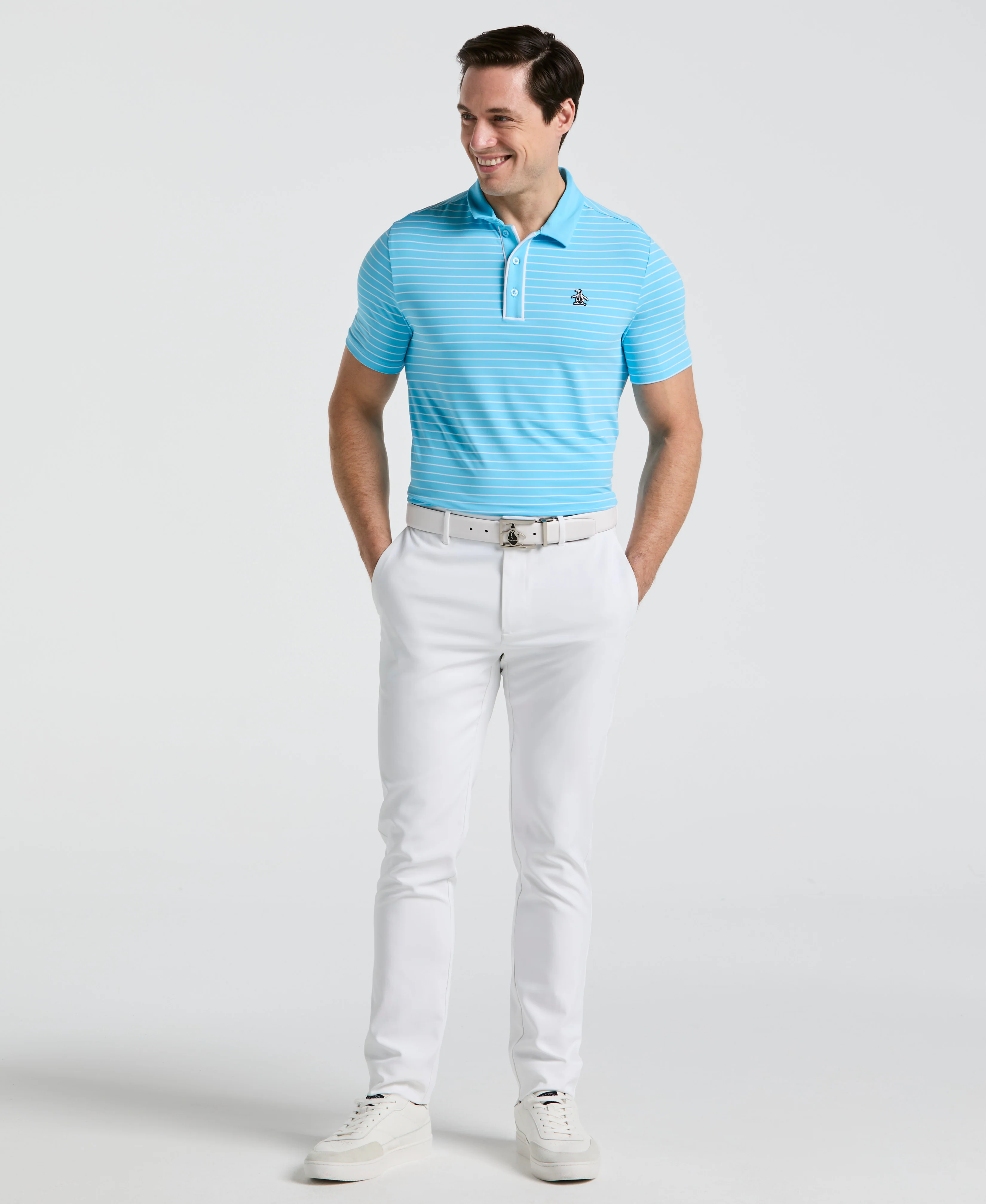 The Heritage Stripe Golf Polo - Image 20