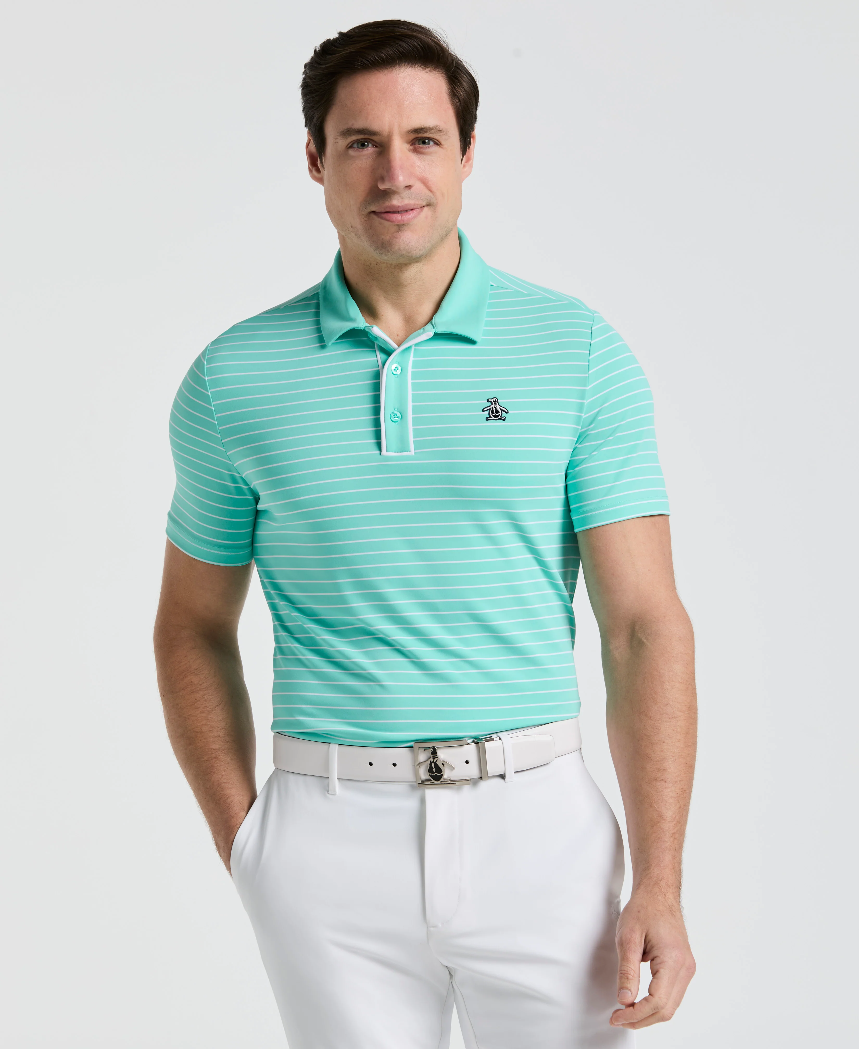 The Heritage Stripe Golf Polo - Image 21